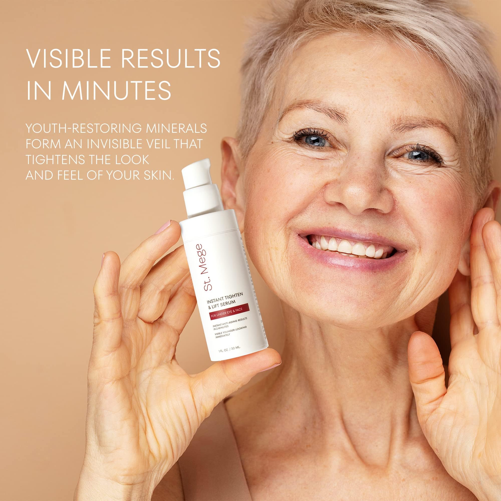 Instant Eye & Face Lift Cream with Peptides, 1 fl oz