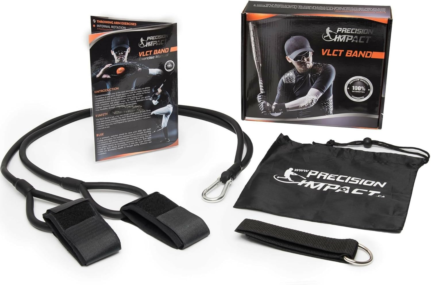 Precision Impact VBands Baseball Resistance Bands for Baseball