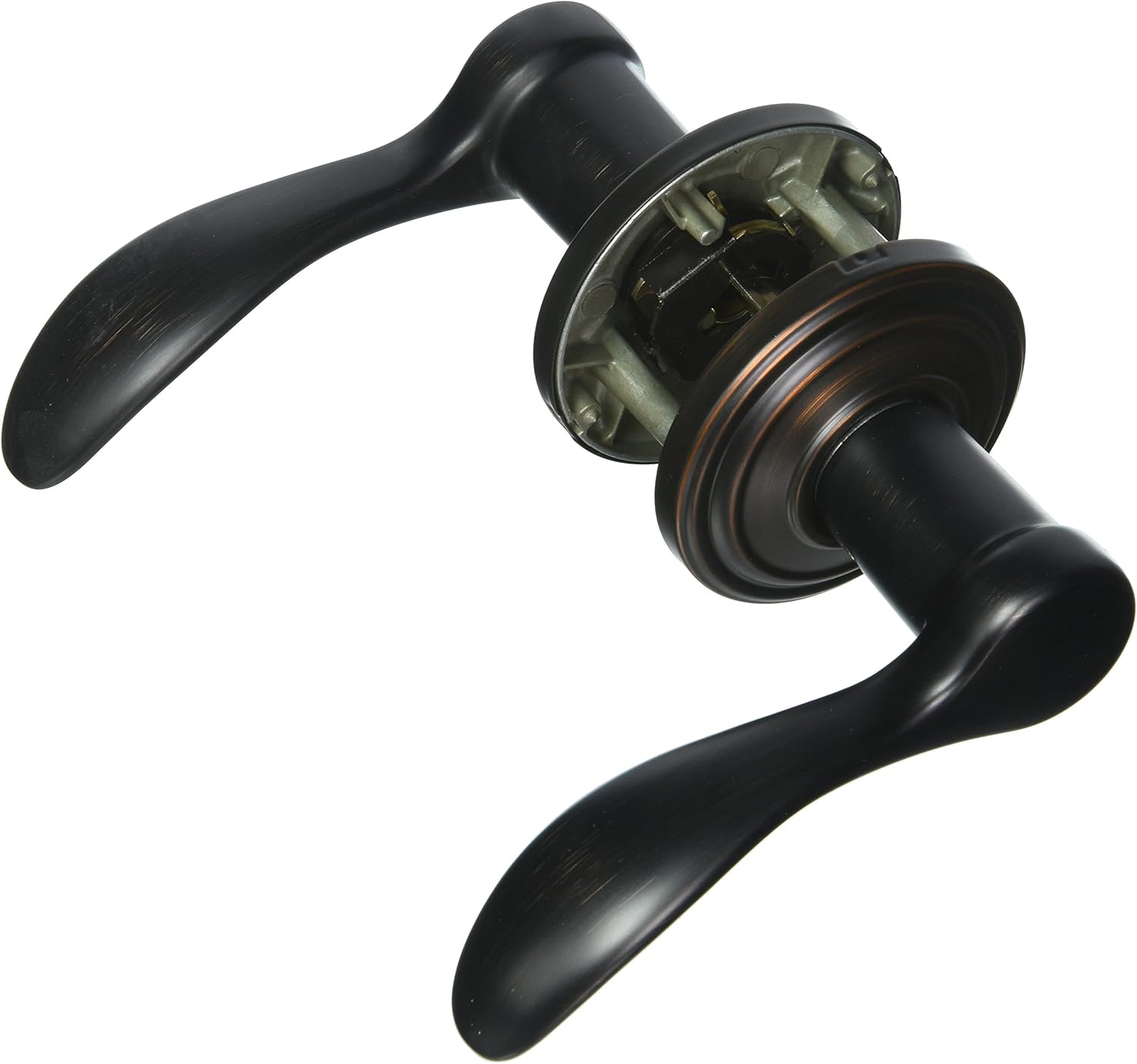 Kwikset 720PML-11P Pembroke Passage Door Lock Venetian Bronze Finish