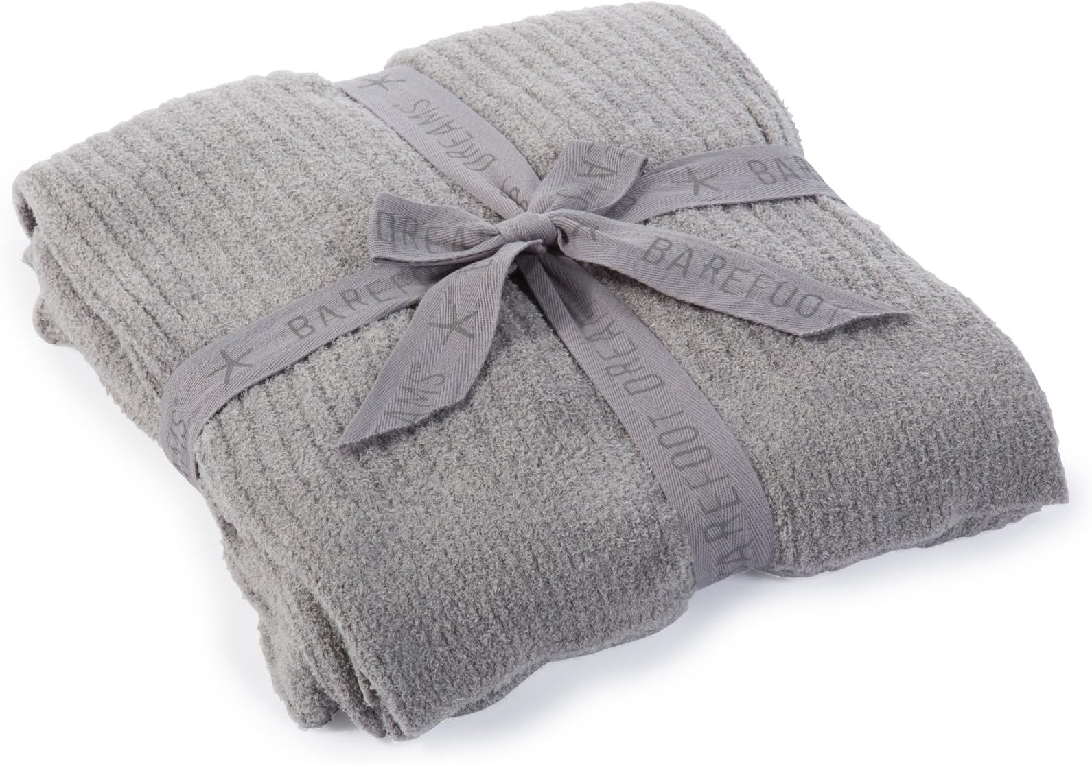 CozyChic Liteยฎ Ribbed Throw, Pewter, One Size