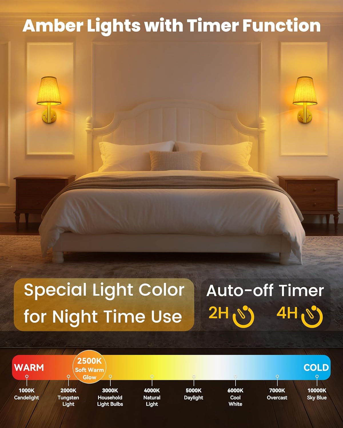 TECOMLIGHT Battery Operated Wall Sconces Lights for Bedroom Set of 2, Wireless Rechargeable LED Wall Lamp with Remote & Touch Control, Wall Mount Lighting Fixture for Living Room, Satin Gold
