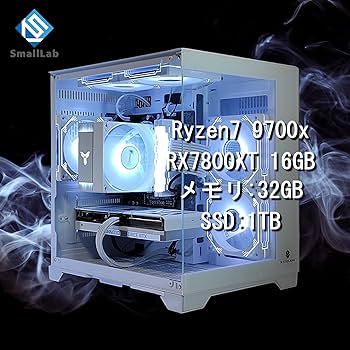 Amazon.co.jp: スモールラボ AMD Ryzen7 9700x / RX7800XT 16GB Amazon.co.jp: スモールラボ AMD Ryzen7 9700x / RX7800XT 16GB