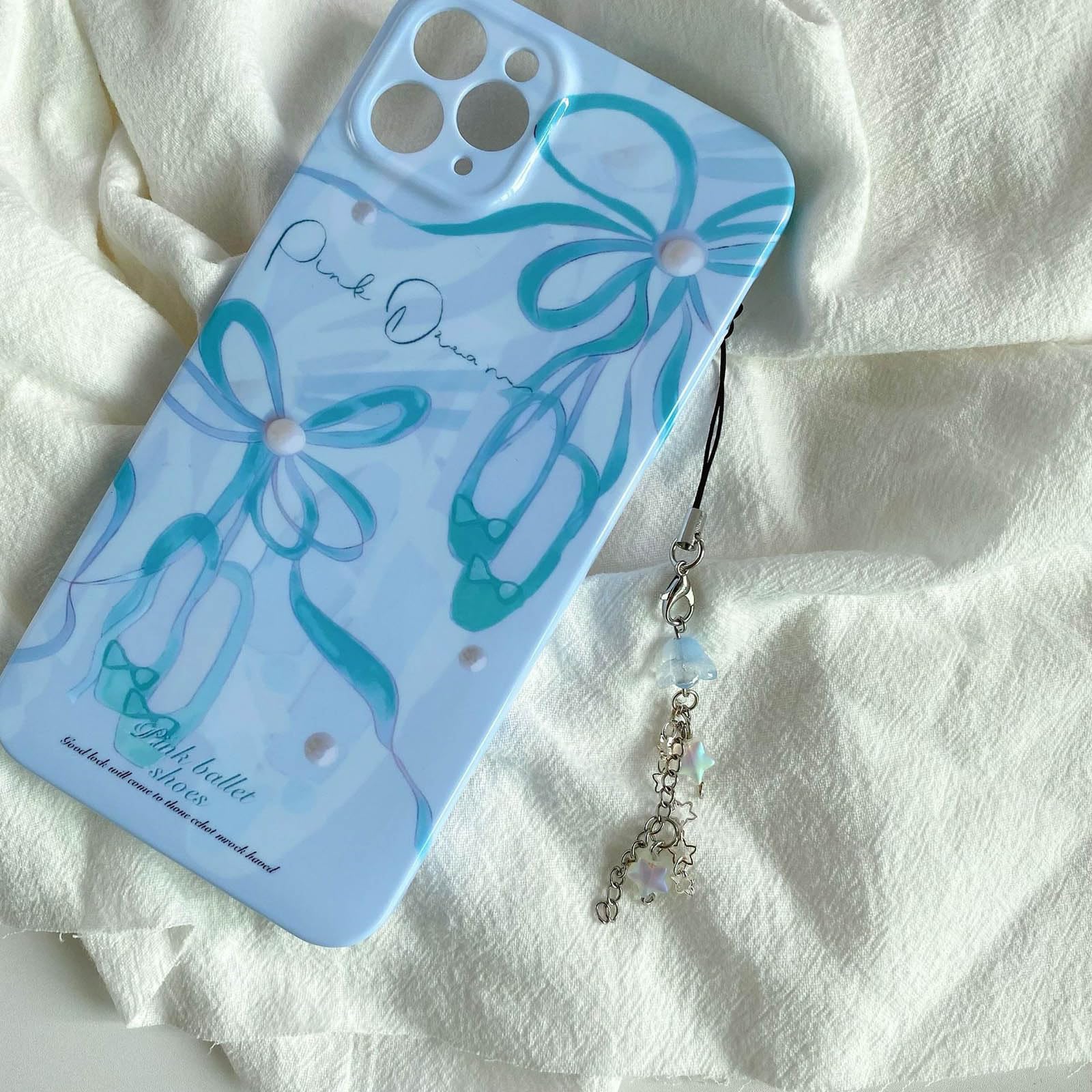 Y2K Star Phone Charm Pendant Star Keychain For Bag Phone Cute Jellyfish Star Charm Women Girl Phone Strap Lanyard Chain Cryst