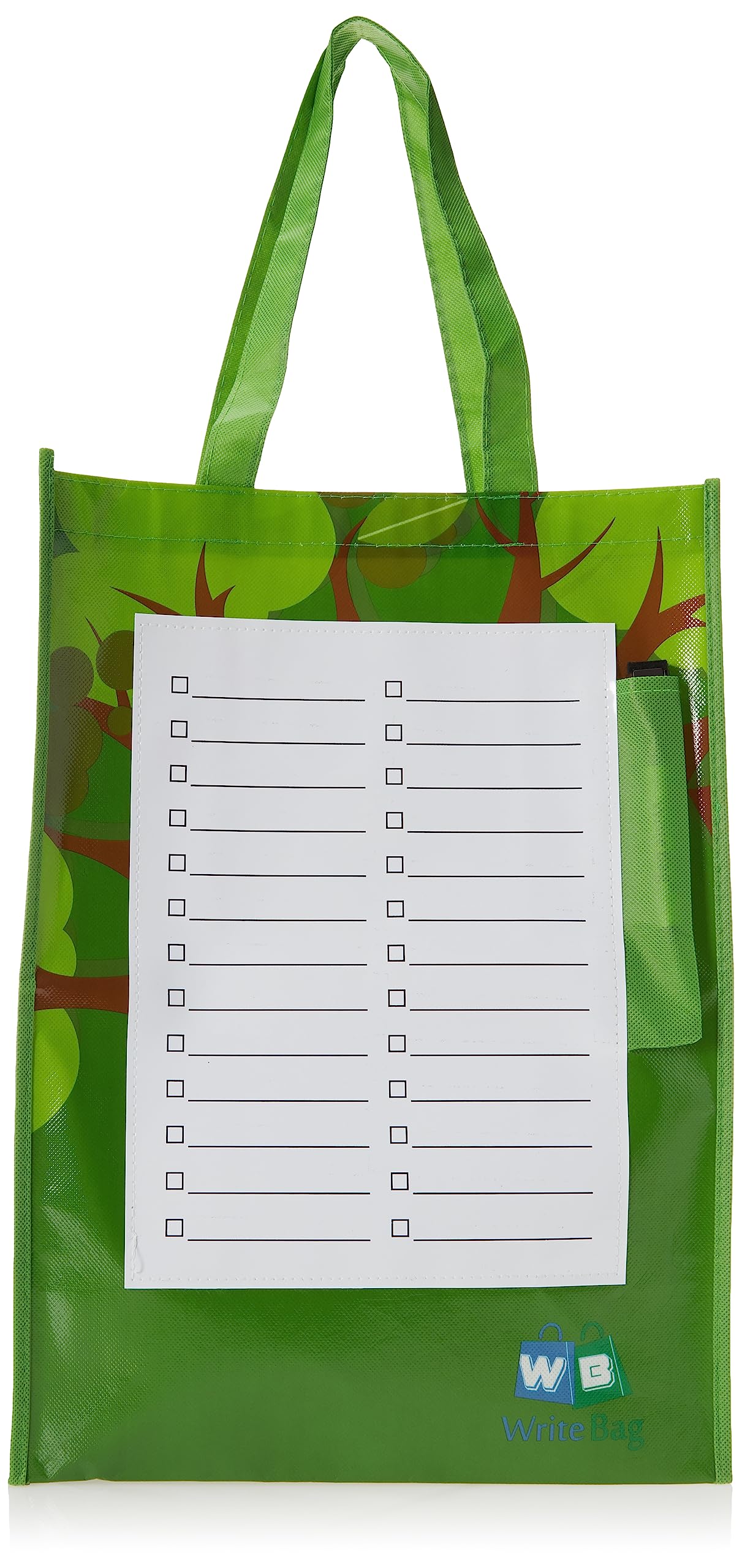WRITE BAG Reusable Grocery Bags-Write on-Erasable bag-Erasable marker included-Grocery-Bags-Foldable-Washable-Reusable-Shopping-Bags-30LBS Extra Large Totes-Storage Bag Lightweight-Go Green