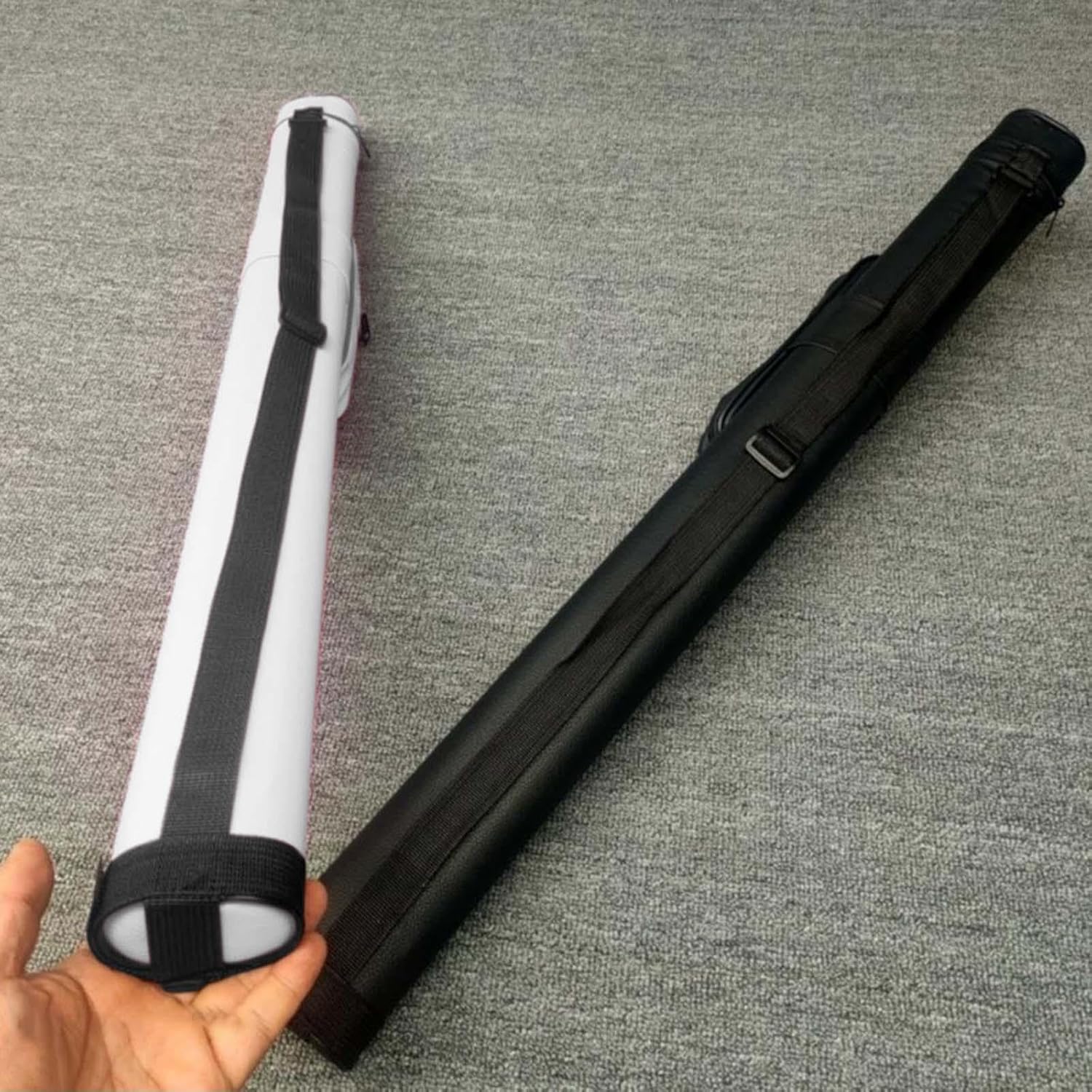 Pool Billiard Cue Carrying Case Holder 1x1 Shockproof Portable Dustproof Protector Protection Box Billiard Rod Bag