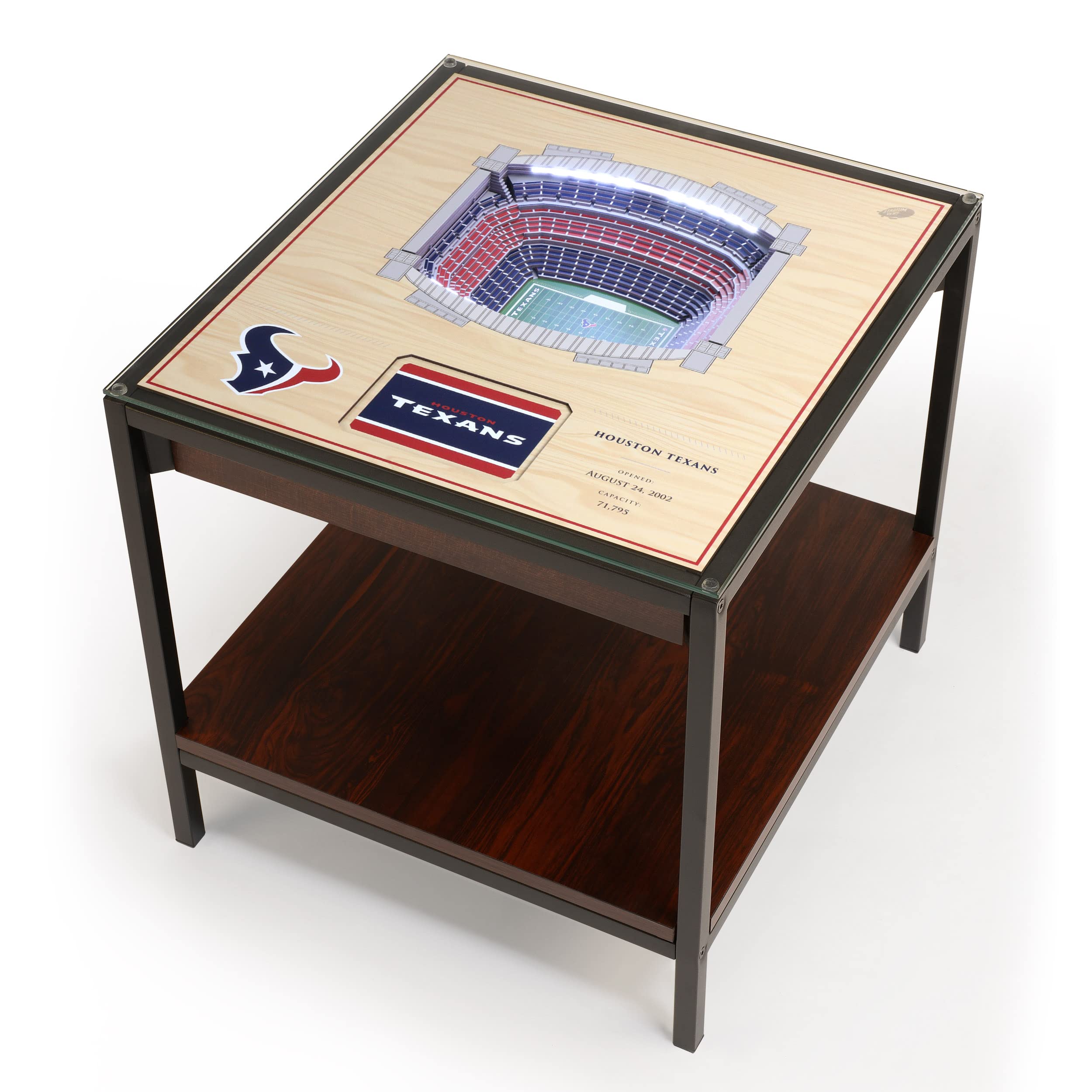 YouTheFan NFL 25-Layer StadiumViews Lighted End Table