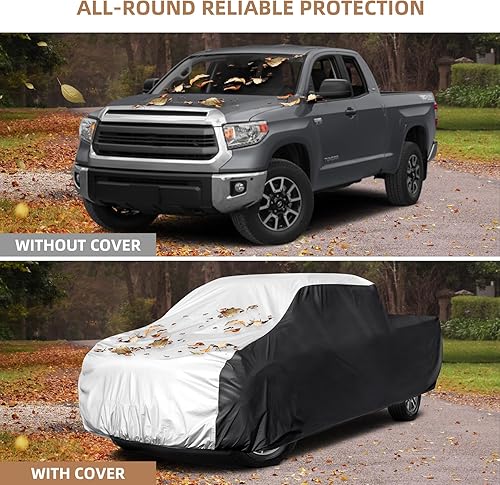 Miniatura 2 de Cubierta para camión de 6 capas, cubierta completa impermeable para todo tipo de clima, cubierta completa para interiores y exteriores, protección