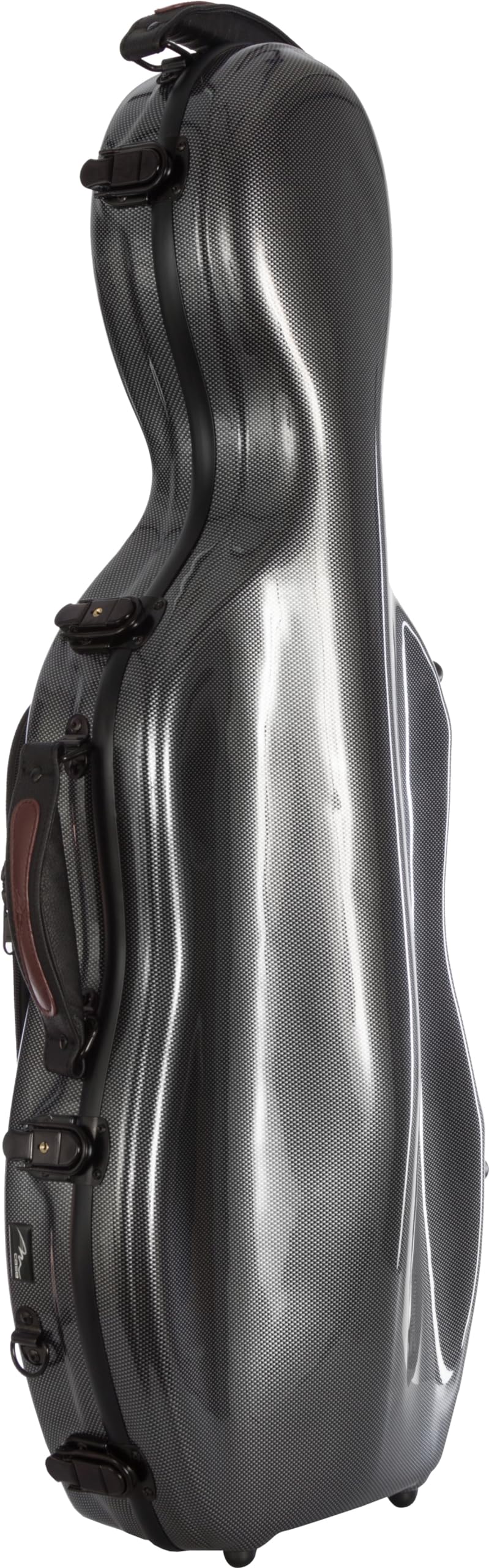 M-Case Custodia per Viola Fiberglass 38-43 Ultra Light point nero - borgogna borsa musicale
