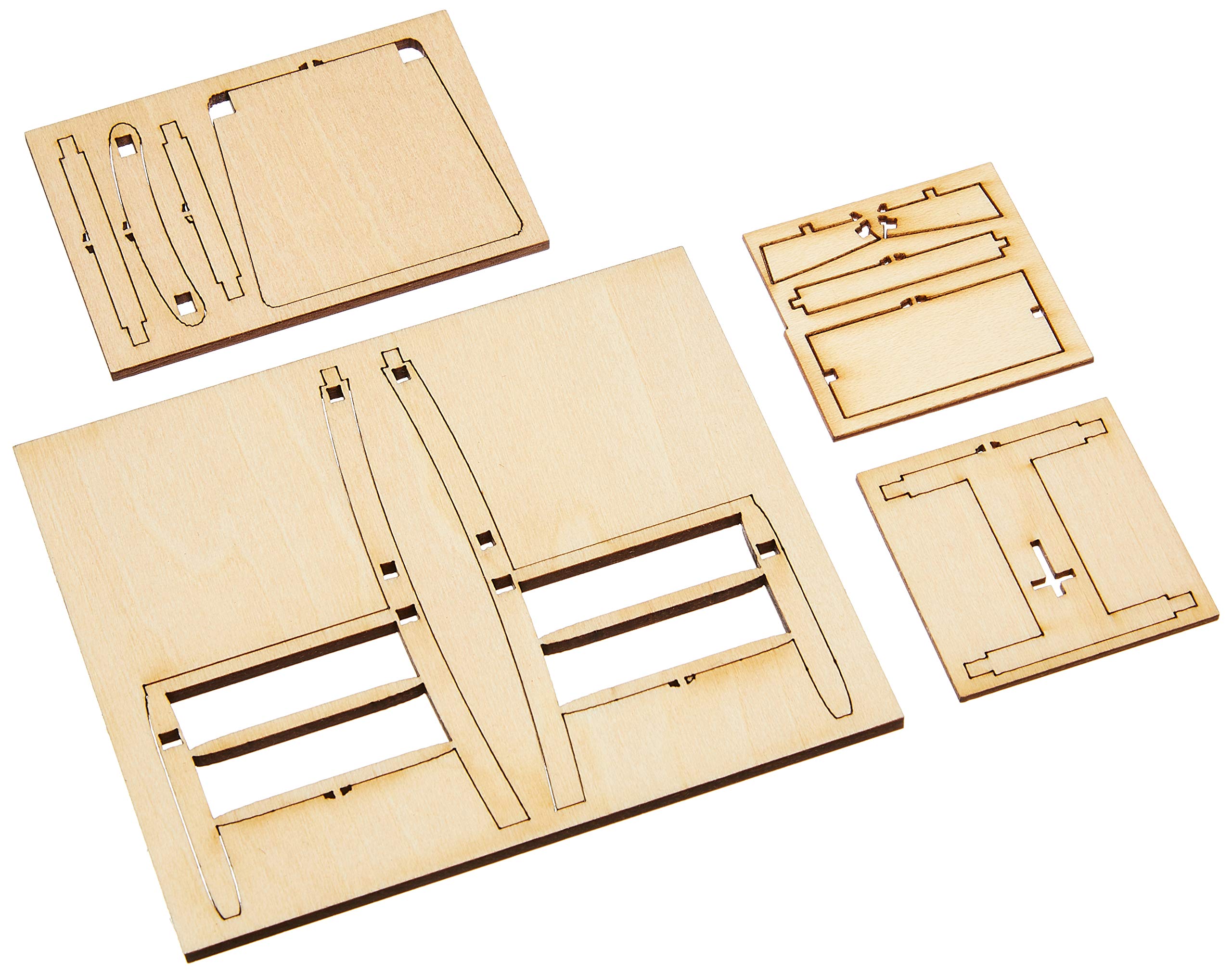 コバアニ模型工房 1/12 レトロな椅子セットB 2脚入り 木製組立キット WF-024 ggw725x Amazon | Cobaanii mokei工房 コバアニ模型工房 1/12 レトロな
