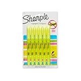 27108PP Accent Pocket Style Highlighter, Fluorescent Yellow, 6-Pack