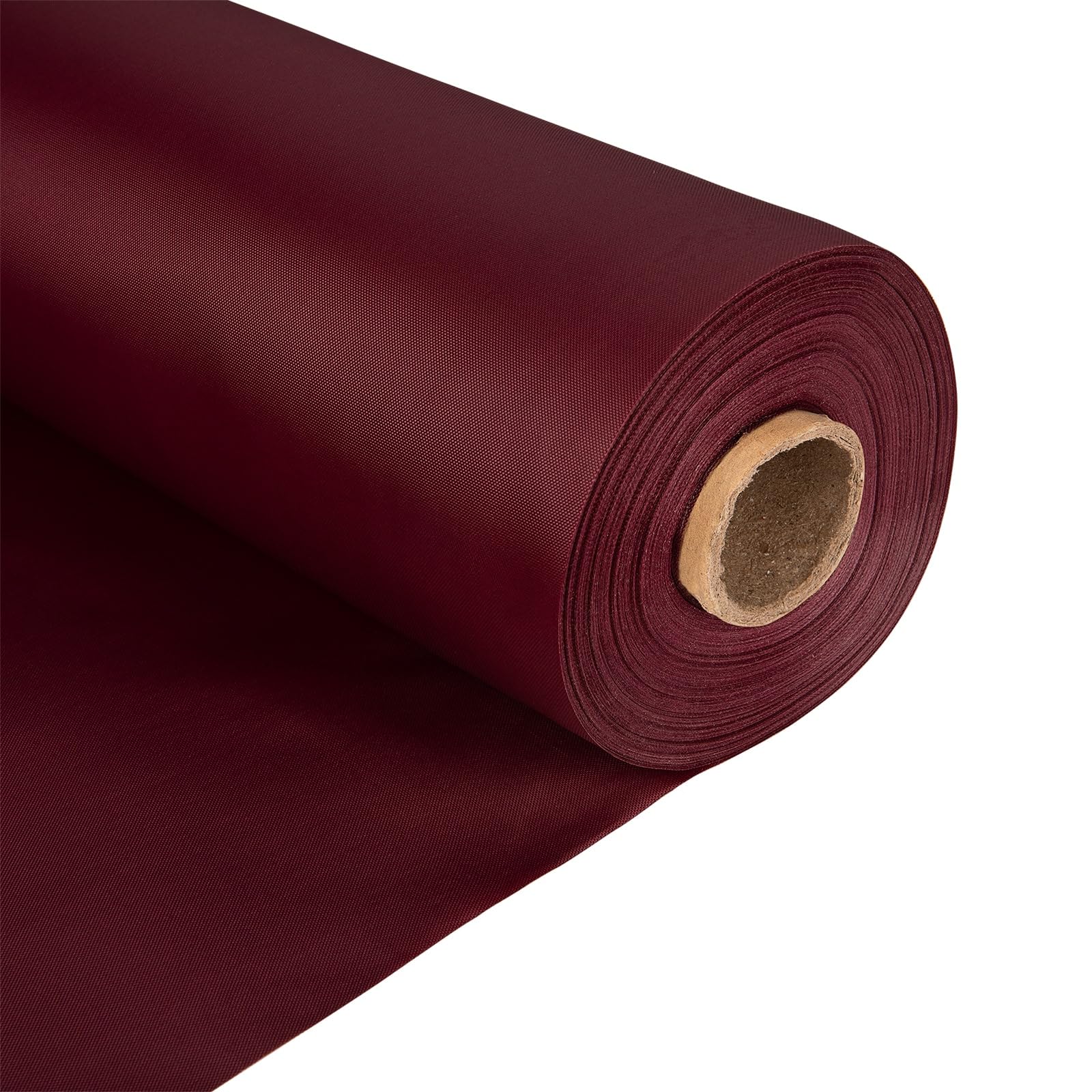 Wine Red Waterproof Canvas Fabric – Flexible 100% PU Polyurethane, 150GSM, 0.3mm Thick, 150cm Wide – for Deckchairs, Outdoor Beanbags & Awnings – Material by The Metre