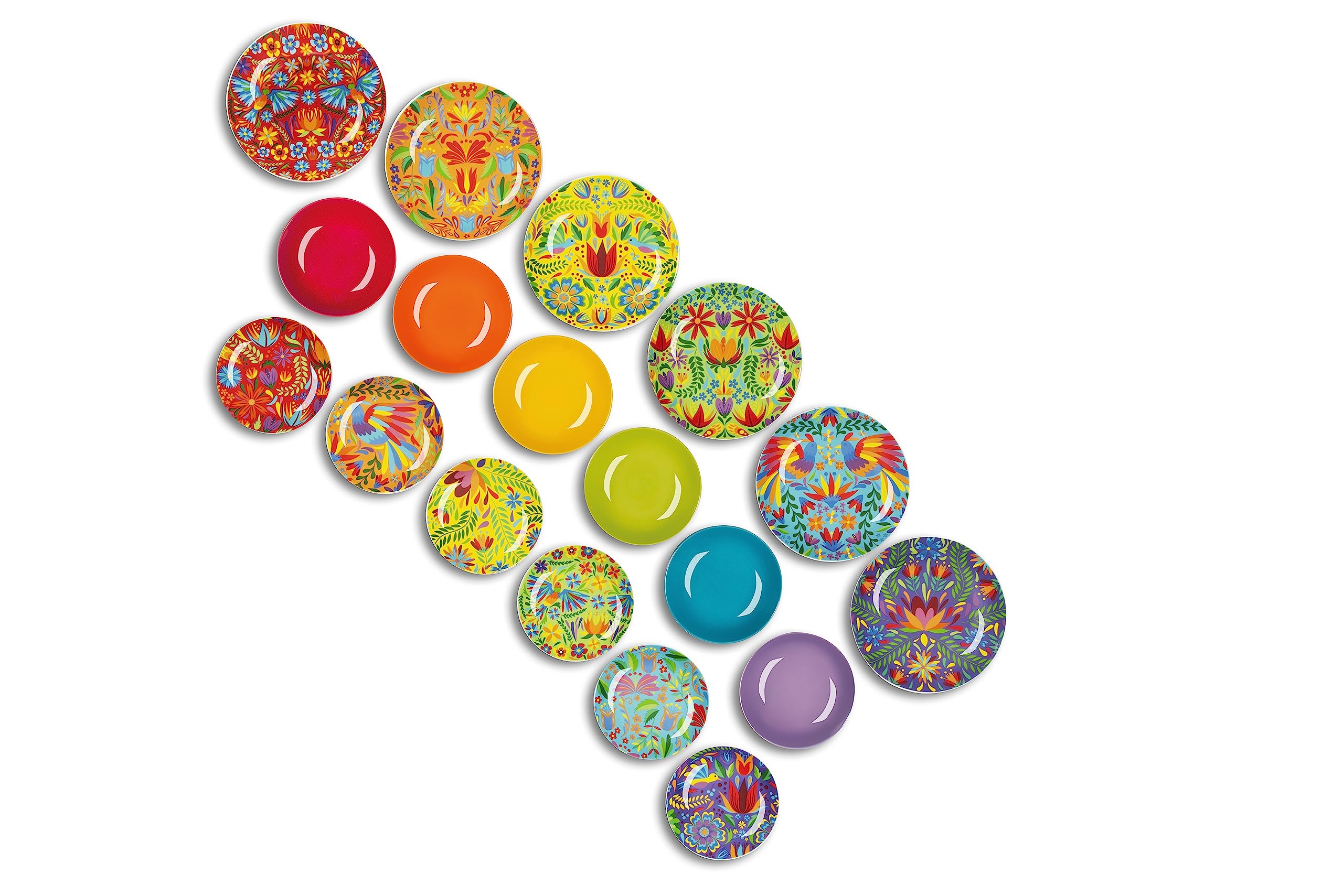 Service Vaisselle 18 Pièces Excelsa Ghana Service De Vaisselle 18 Pièces, Porcelaine Et Stoneware, Décoration Multicolore, 6 Personnes Table Excelsa Prix