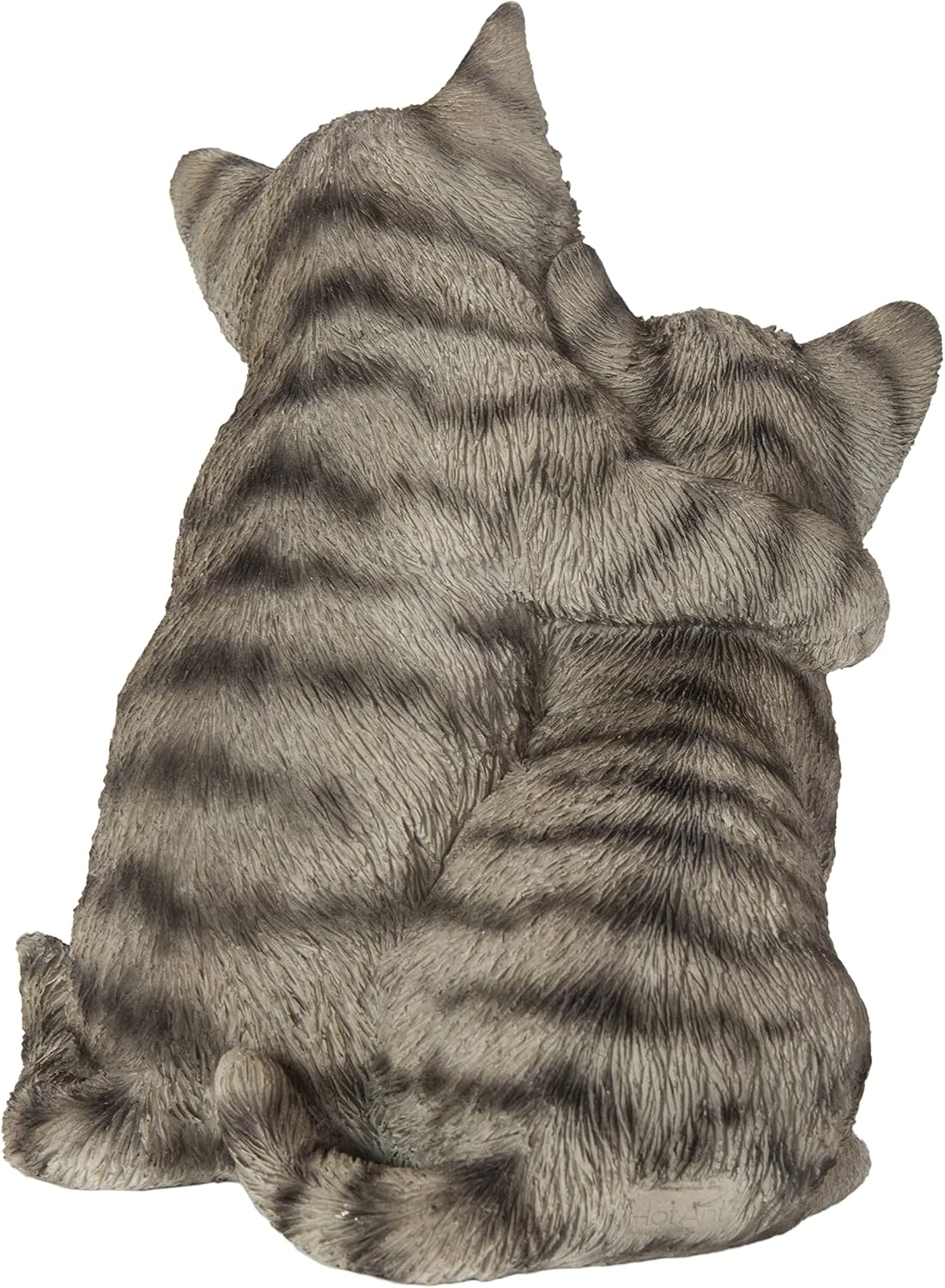 Hi-Line Gift Kittens Hugging - Grey
