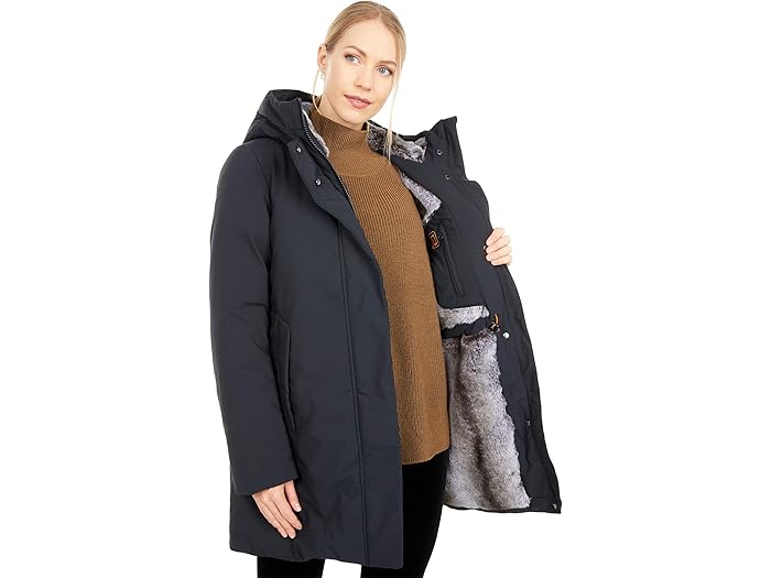 Save the duck faux fur lined hooded parka Clearance