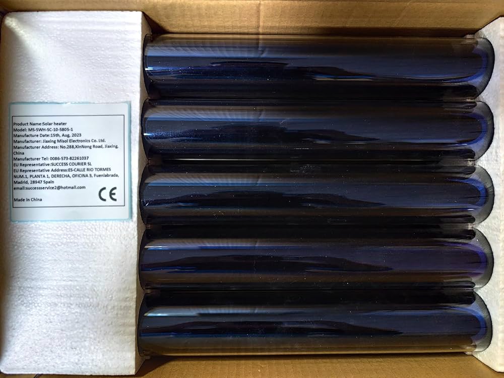 真空管10本 Amazon | misol/ガラス管/真空管 (10本) 太陽熱温水器用