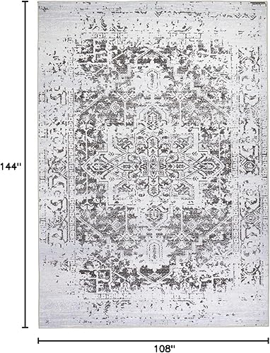 Miniatura 136 de Alfombra lavable a máquina con parte trasera antideslizante y resistente a las manchas, respetuosa con el medio ambiente, apta para familias y