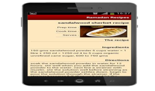 Recipes Ramadan 2016