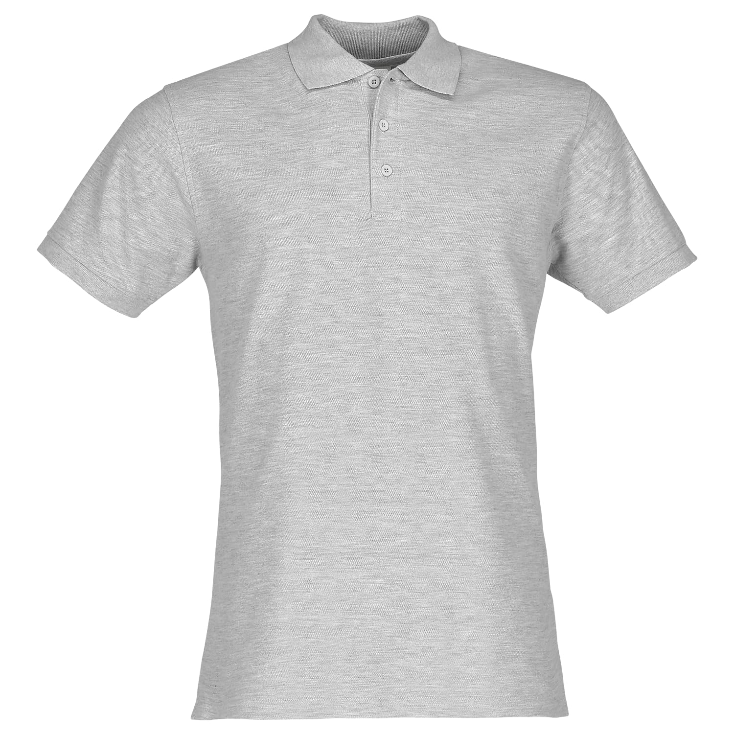 Fruit Of The Loom Men's Gray Premium Polo + Free Myshirt Fabric Bag, Xxl