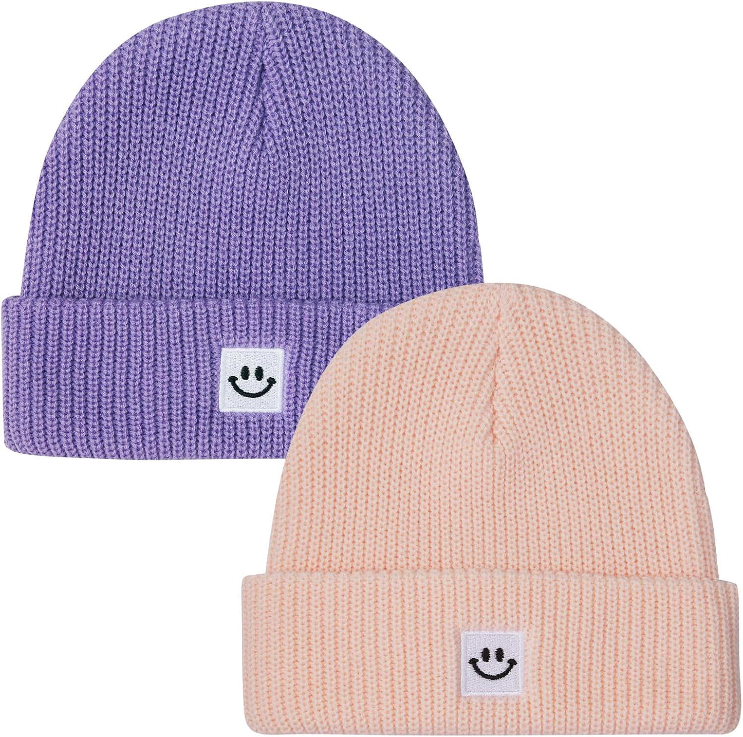 MaxNova Baby Beanie Kids Hat for Girls Boys 0-8 Years