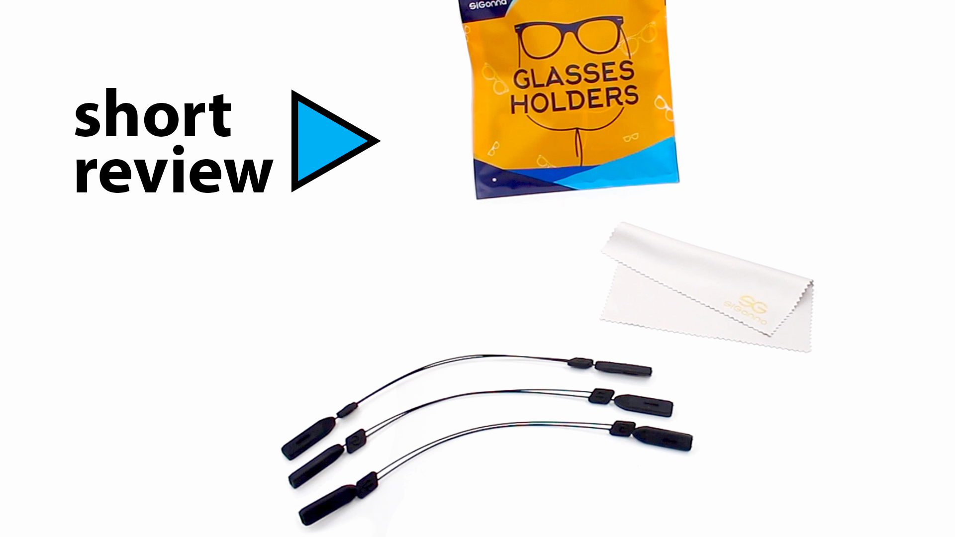 Adjustable No-Tail Eyewear Retainer Strap – Silicone Neck Cord For Sunglasses & Glasses, Secure Fit For Sports, Biking, Hiking & Daily Wear