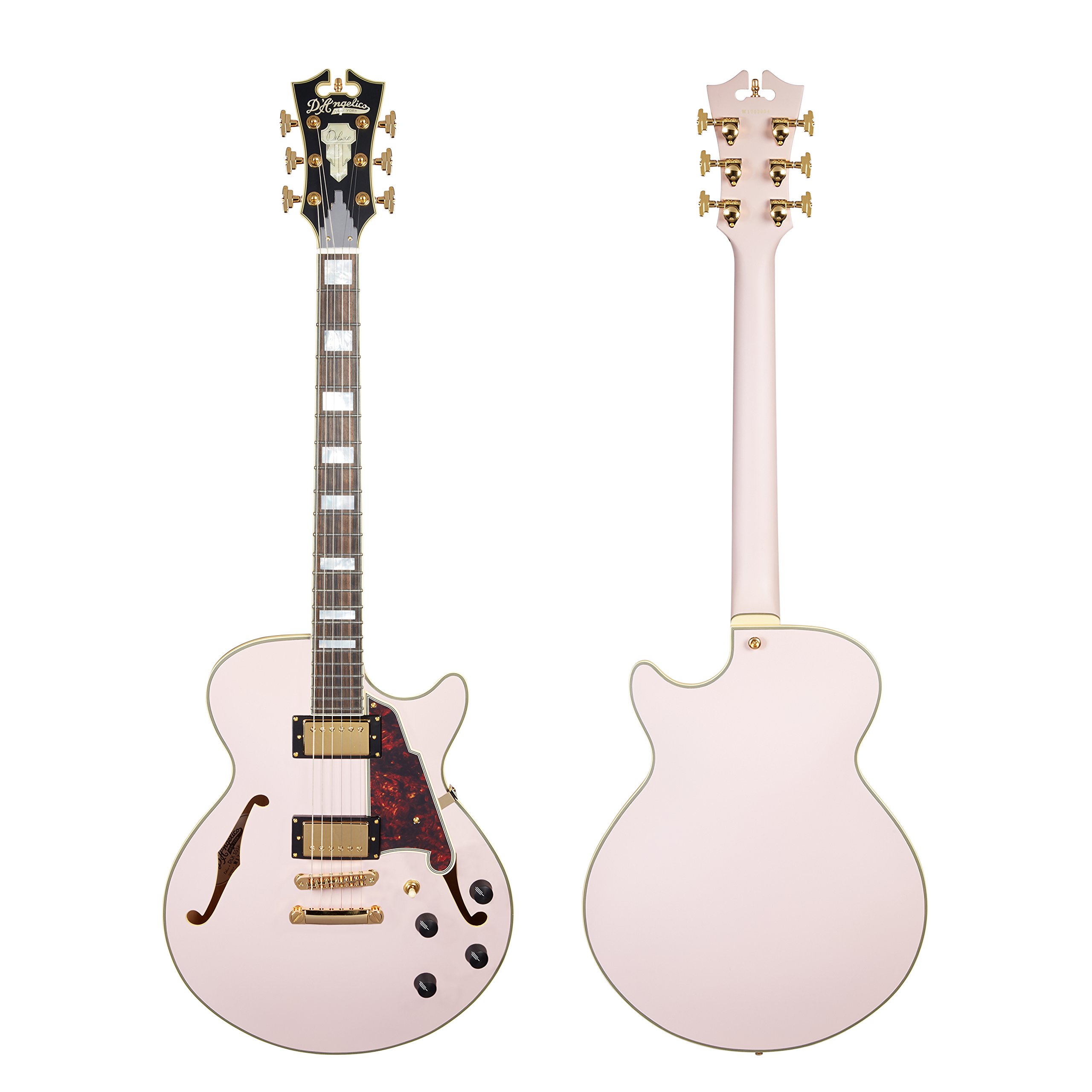 Amazon.com: D'Angelico Deluxe SS Semi-Hollow Electric Guitar