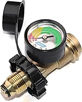 Vista 7 de DOZYANT Adaptador de tanque de propano de ajuste universal que convierte POL a QCC1 / Tipo 1 con llave, adaptador de manguera de propano antiguo a