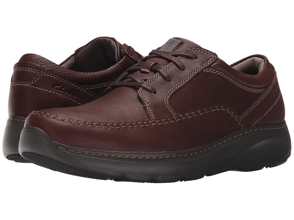 

Clarks Charton Vibe (Brown Leather) Men's Lace up casual Shoes