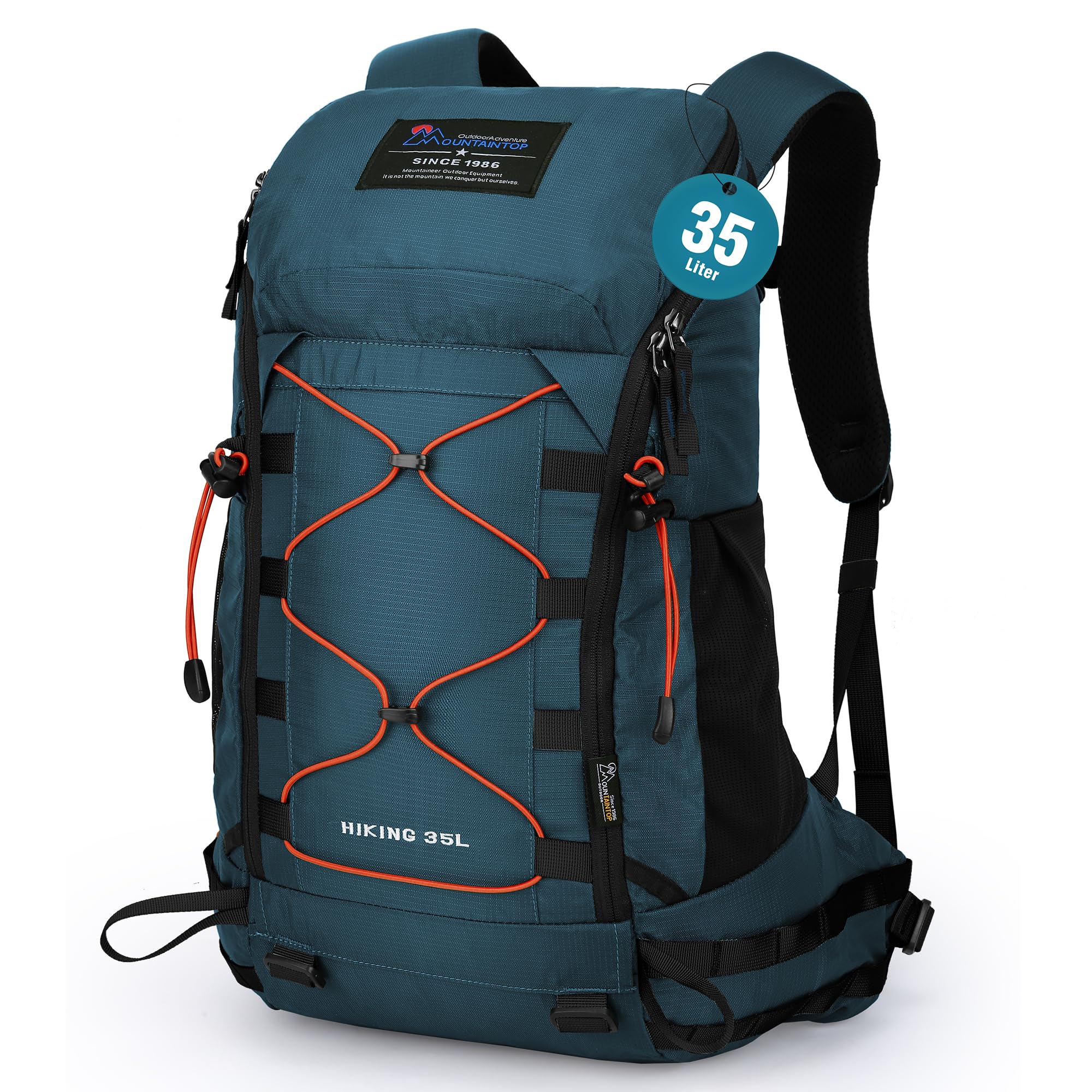MOUNTAINTOP 40L Hiking Backpack for Outdoor Camping