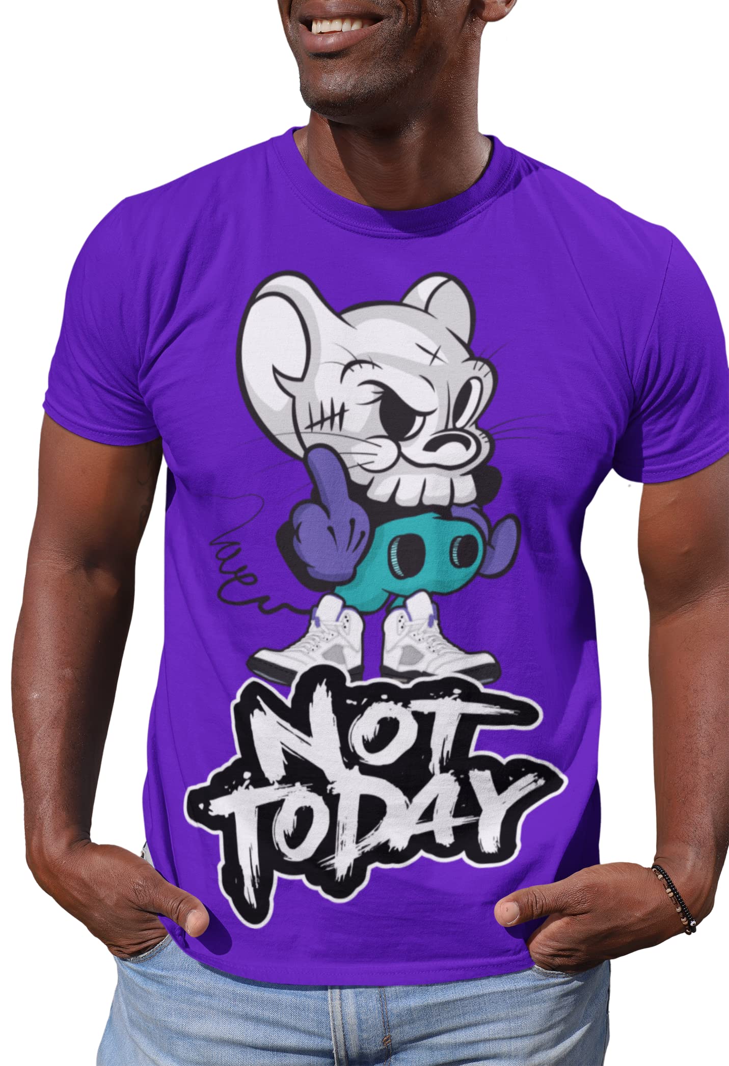 jordan 5 purple shirt