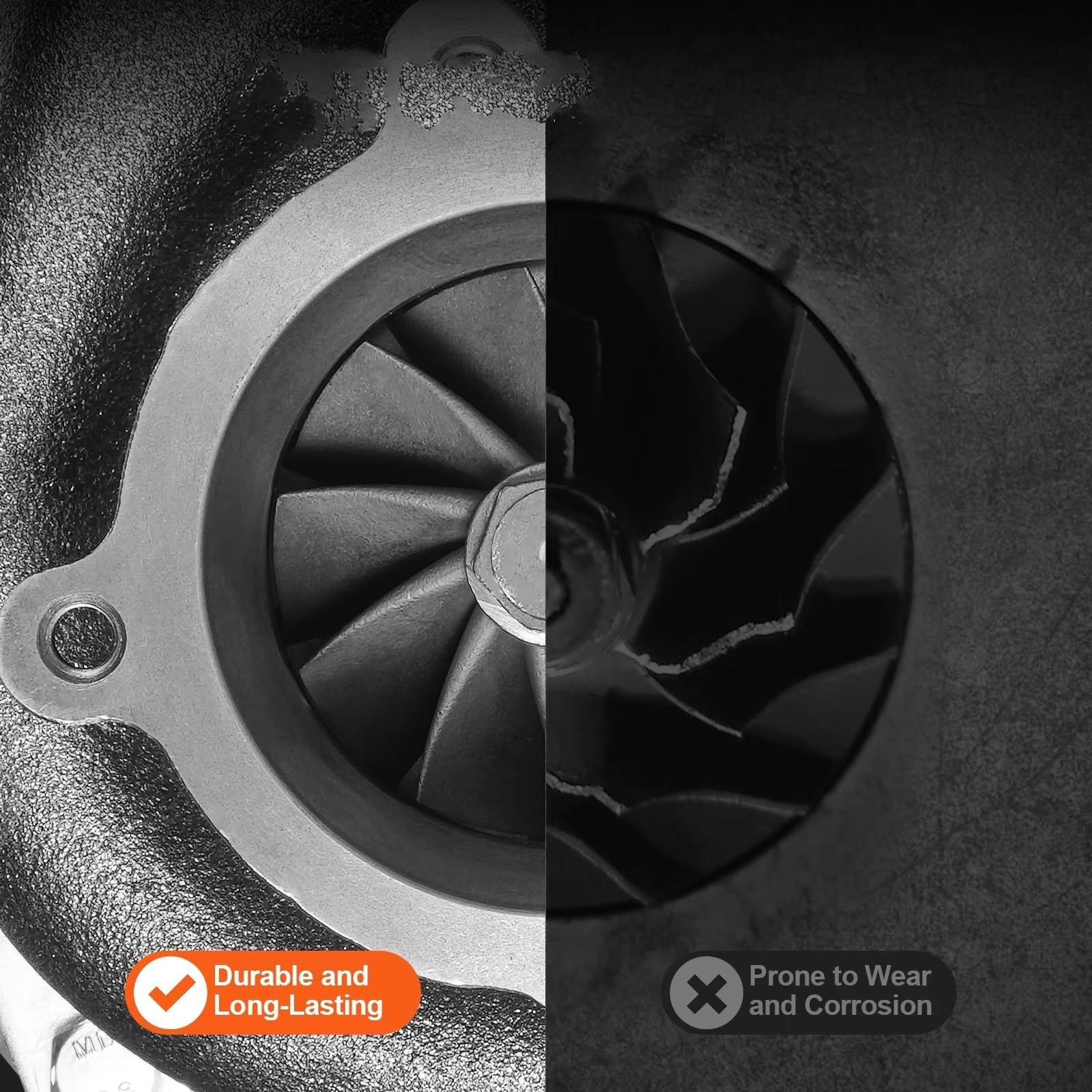 Turbocharger Compatibile Con Turbocompressore Resistente Al Calore Con Cilindrata Del Motore Da 2,5-6,0 L Con Girante K418 E Guarnizione