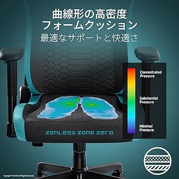 Amazon.co.jp: ゼンレスゾーンゼロ ゲーミングチェア Razer レイザー