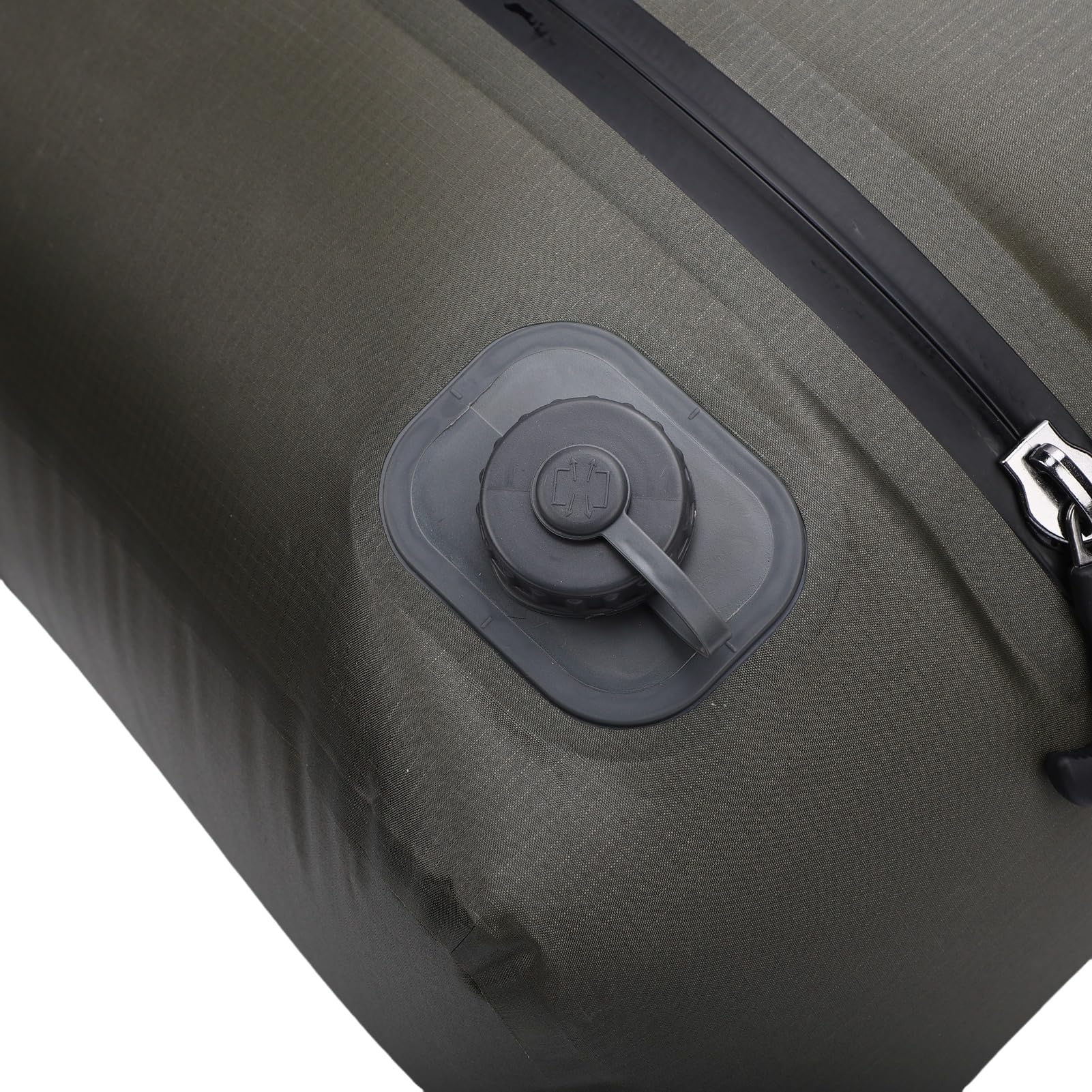 Bolsa de Vacío de Viaje, Bolsa de Compresión Reutilizable Eficiente para Ropa, Ahorro de Espacio para Acampar, Senderismo, Mochilero, 20L (Cuadrícula verde)