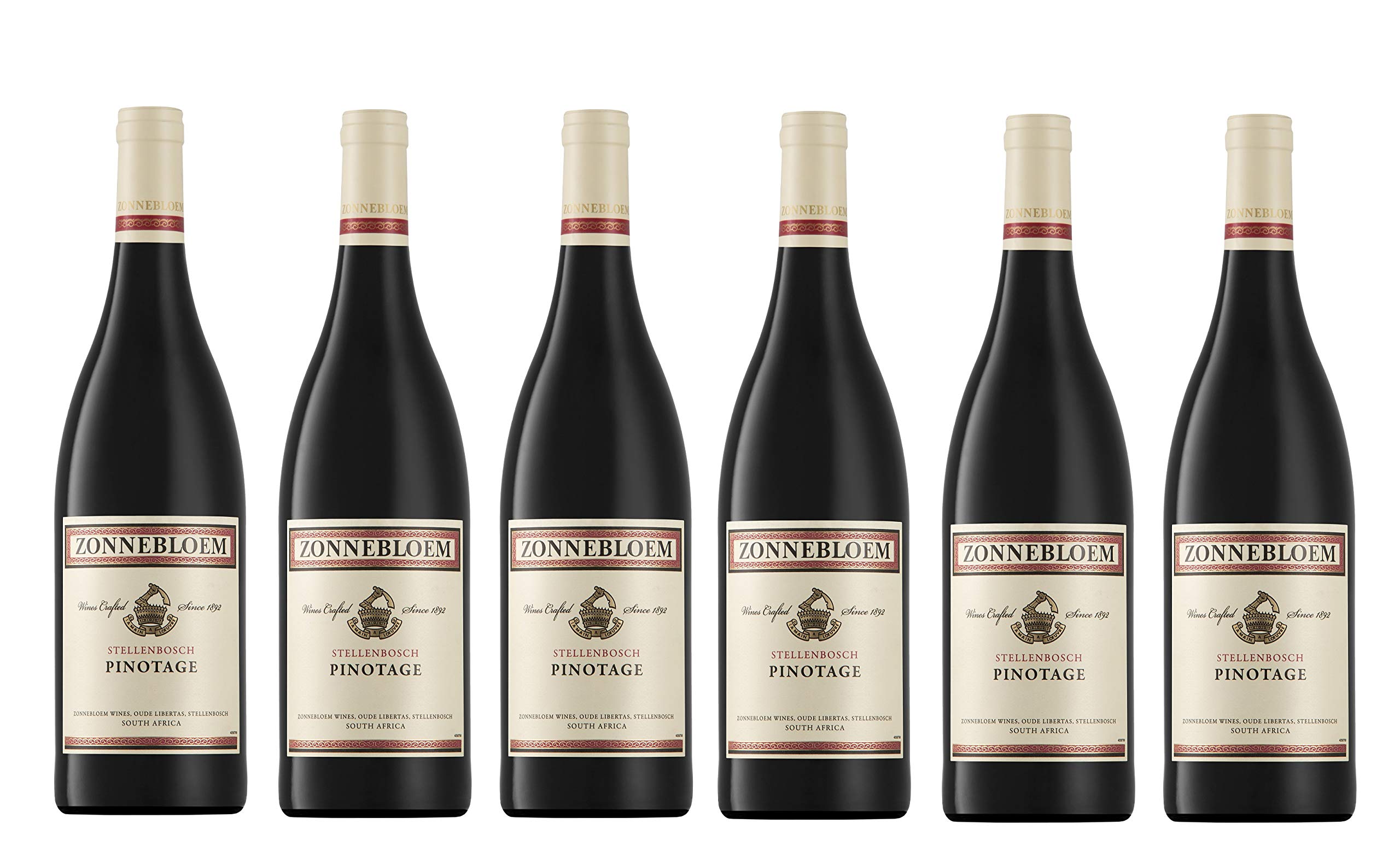 6x 0,75l - 2024er - Zonnebloem - Pinotage