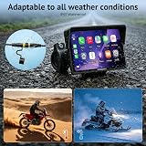 Wonsidary W522TPMS 5" Motorcycle Screen for CarPlay & Android Auto, TPMS - 6