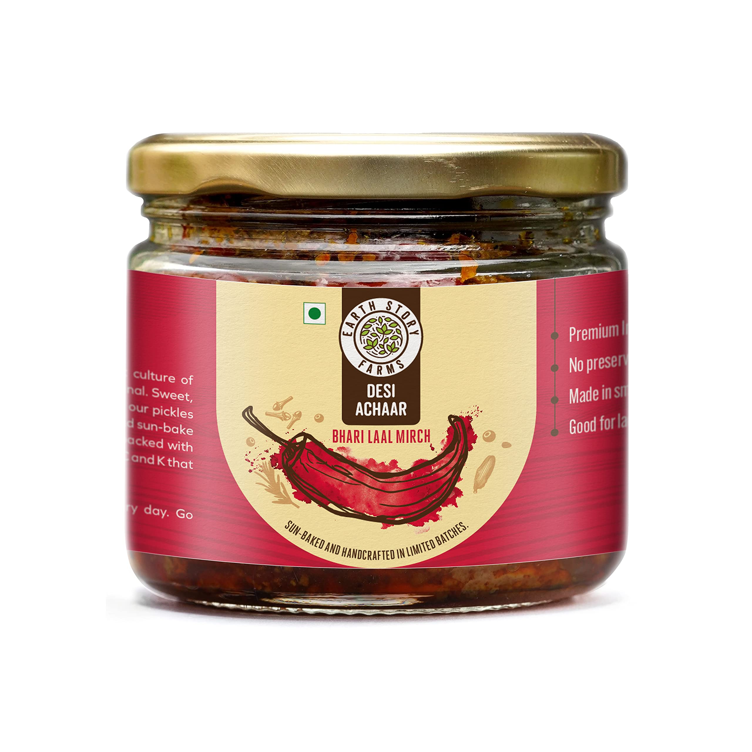 See full amazon price history chart for Earth Story Farms | Stuffed Red Chilli Pickle | Natural Ingredients | Hand made | Preservative Free (250 g) Earth Story Farms | Stuffed Red Chilli Pickle | Natural Ingredients | Hand made | Preservative Free (250 g) (B0B865S9T3) Amazon Price History, Amazon Price Tracker
