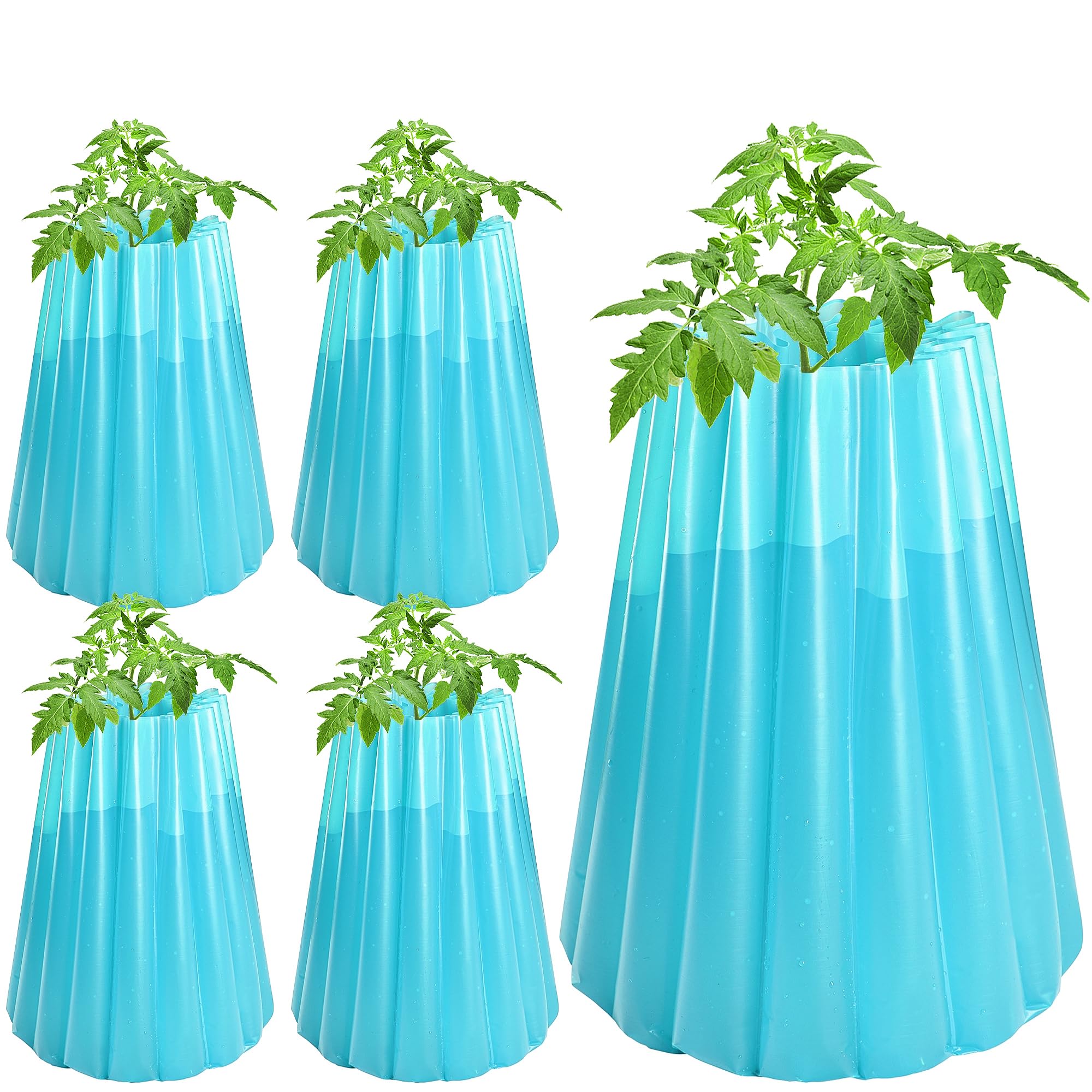 Amazon.com : Adnee 5 Pack Water Filled Plant Protectors-19 x 17