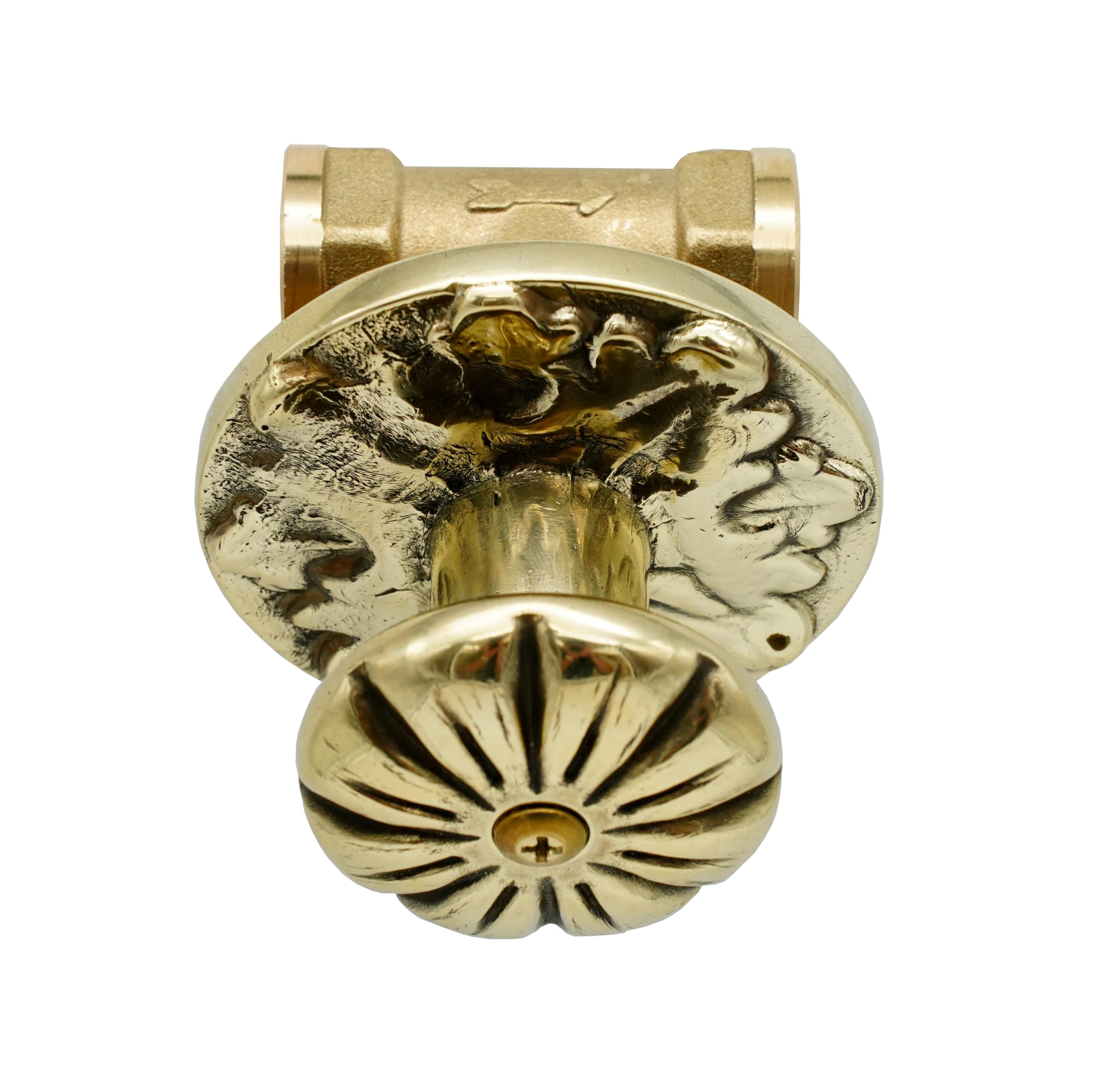 L'Artistica F.LLI PERINCIOLI | Grifo empotrado con tornillo casquillo FF 1/2" M, grifo de latón para fuentes de columna o pared, 51 x 48 mm