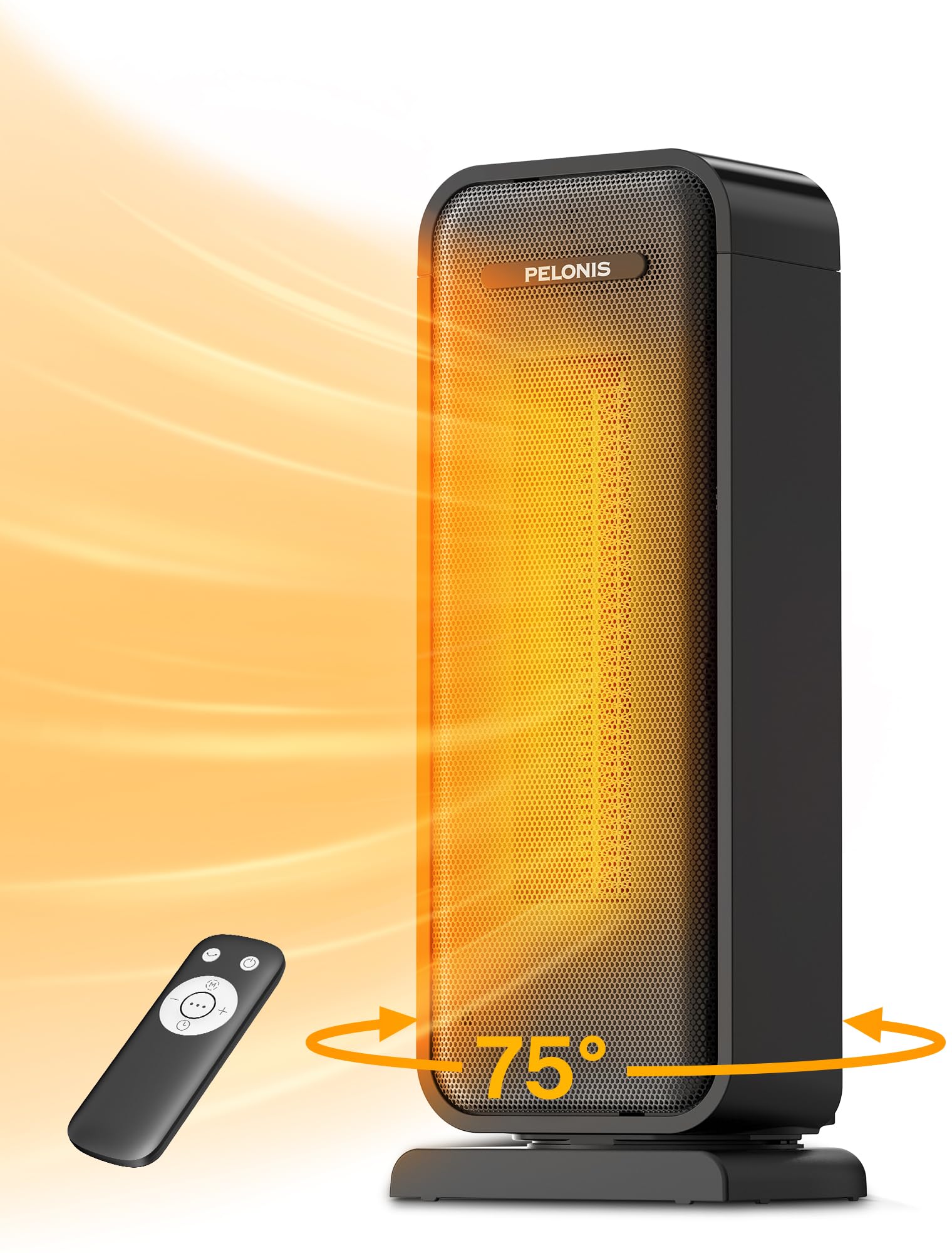 Peloniselectric Heater 2000w Energy Efficient Space Silent Room