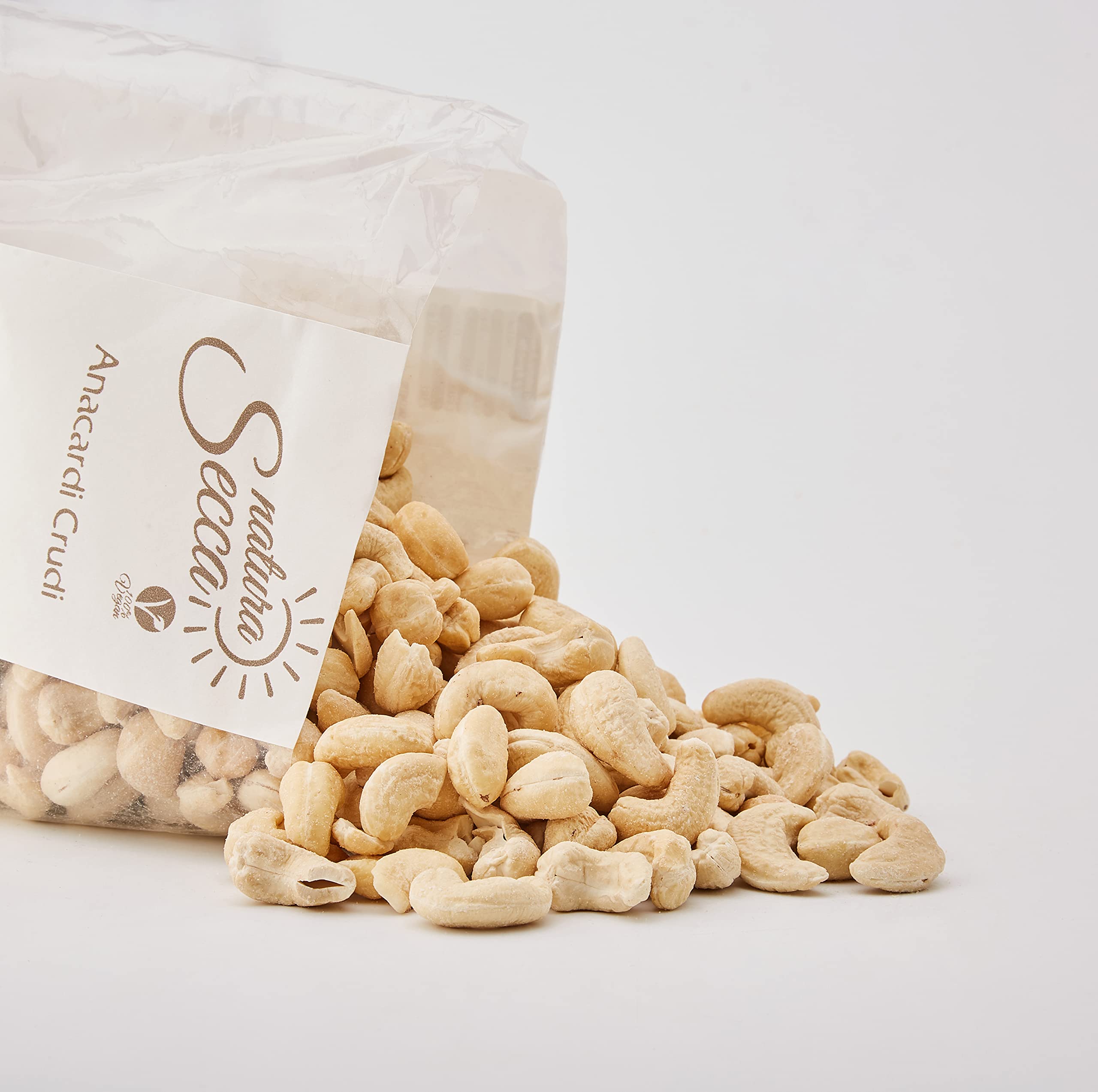 Farinato Anacardi Crudi, 1000 Grammi & Arachidi Sgusciate Pelate, 1000g