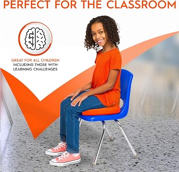 Shaped Wiggle Seats by BouncybandOrange Basketball, 13x13x2.2