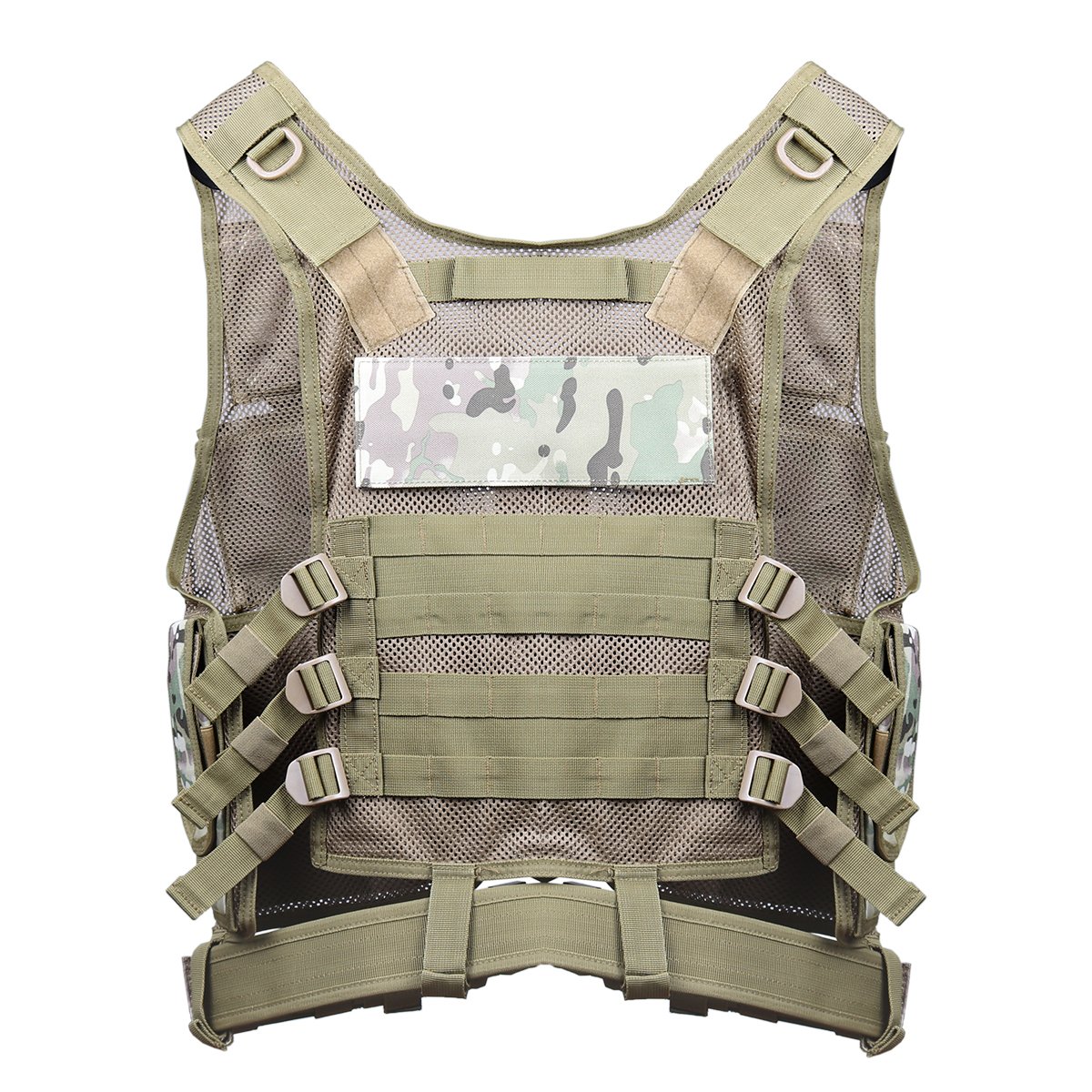 Goetland Gilet Tattico Softair in Poliestere 600D Maglia per Tattico Militare Gilet da Caccia per all' Aperto Campeggio Escursionismo S-XXL