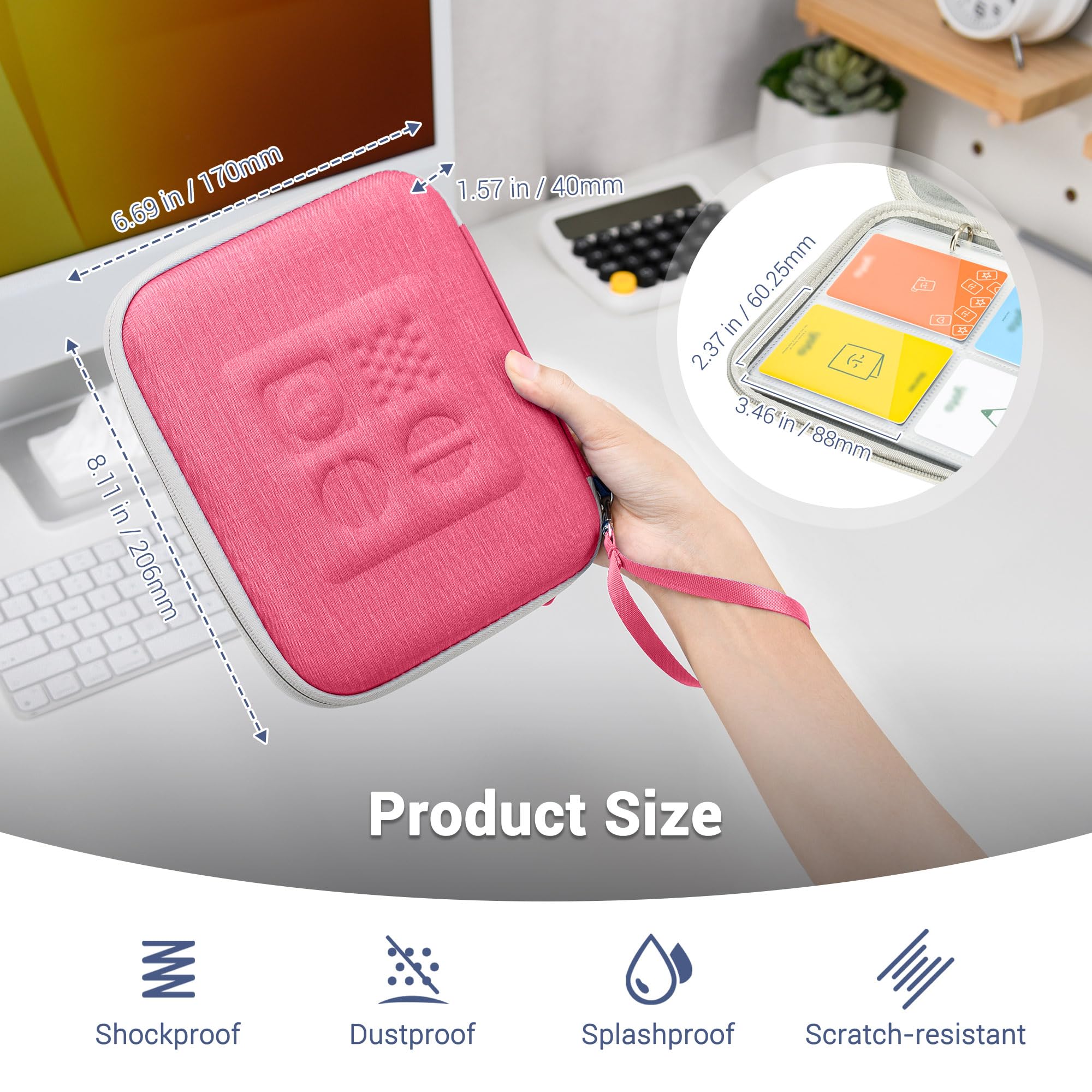 PROfezzion for Yoto Card Holder Case Card Album up to 88 Cards - Image 3