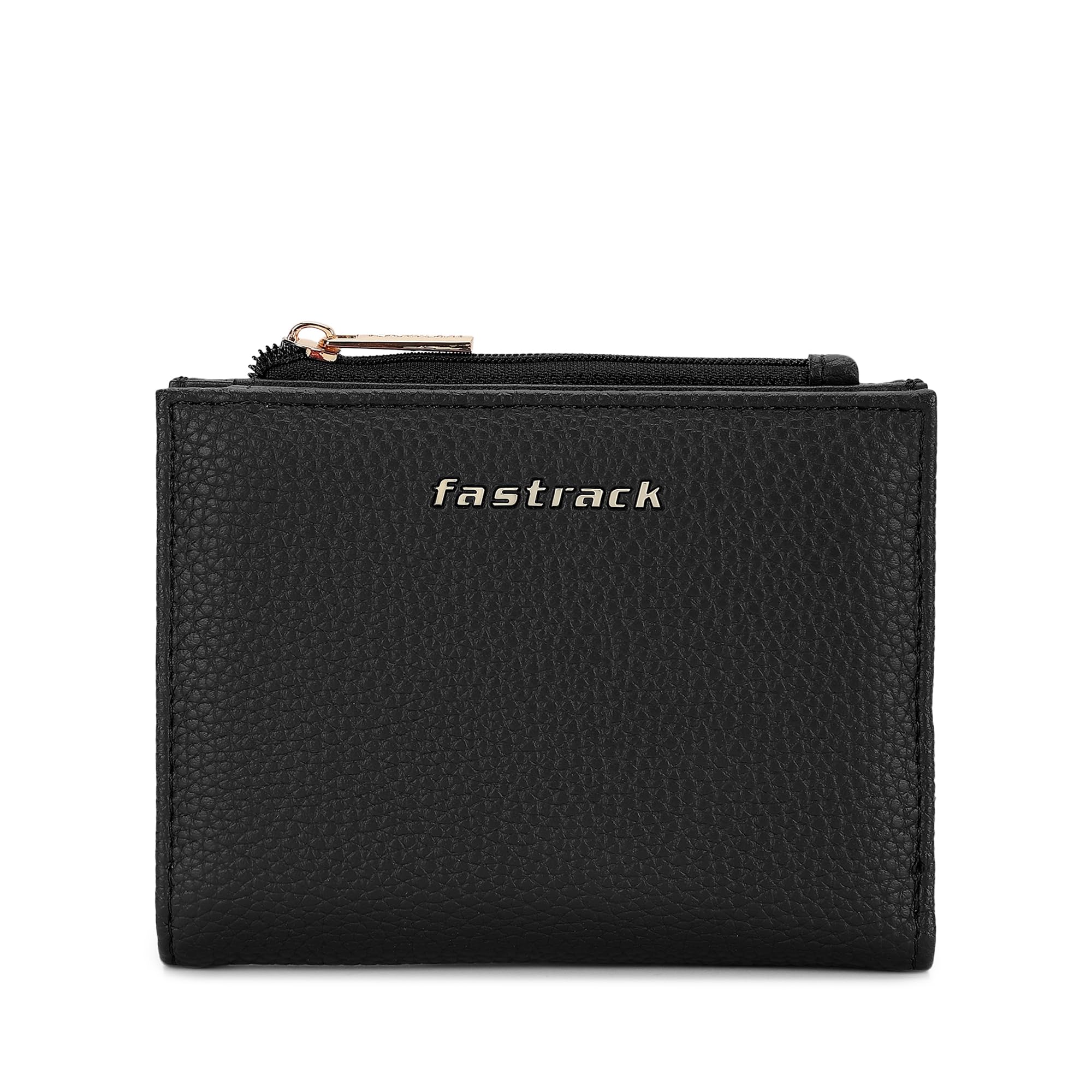 fastrack Women's Two-Fold Wallet | Multiple Card Slots, Cash Slots, Zip Coin Pocket | Compact & Organized | 6 Months Warranty-picture-40