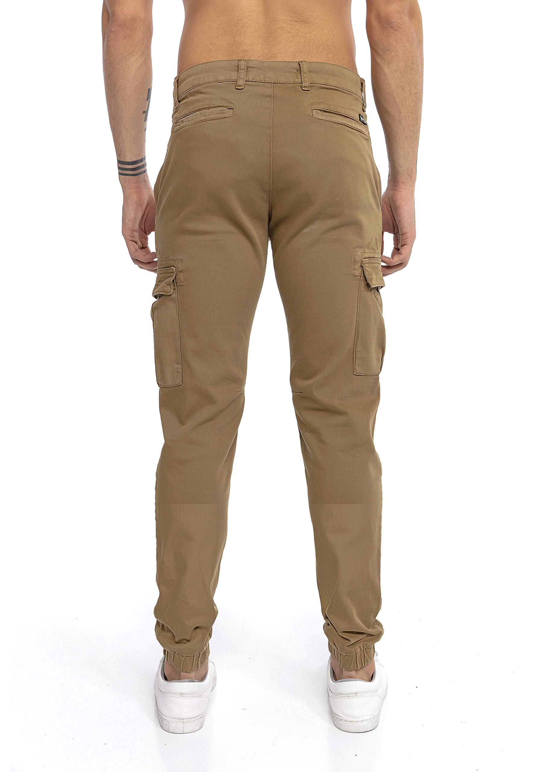 RED BRIDGE Jogger Pants pour Homme Pantalons Cargo en Denim Jean