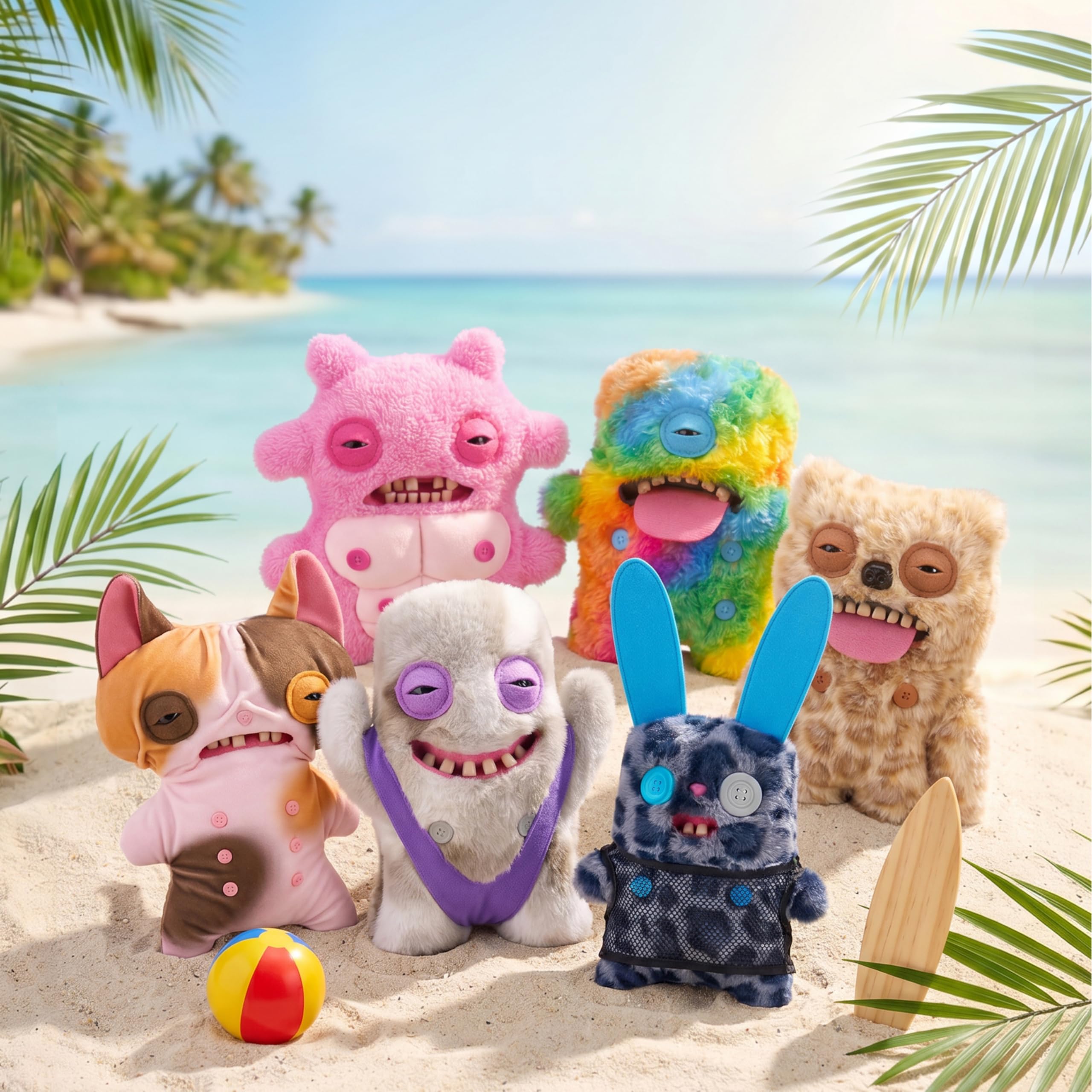 Amazon.co.jp: ZURUのFuggler ニップルファグ 9インチ ぬいぐるみ