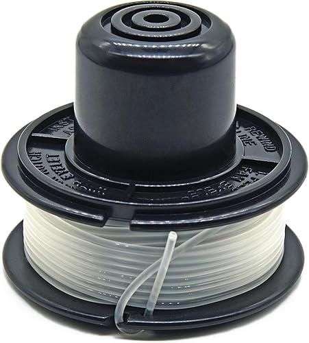 Miniatura 2 de WETOOLPLUS Carretes para malezas compatibles con Black and Decker RS-136 ST4500 ST1000 ST4000 GE600 CST800 ST6800 - Bobina de repuesto para