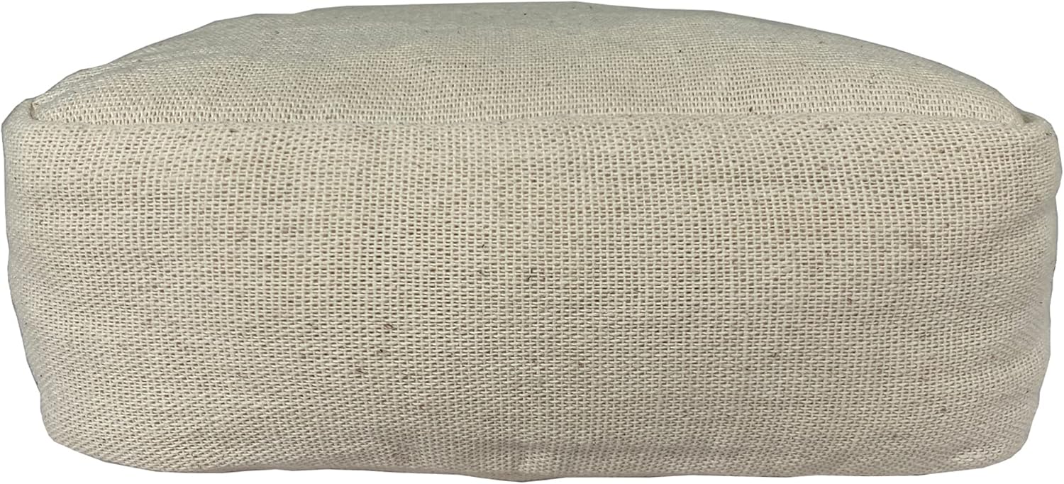 Leather At Home, Pincushion Handmade from Natural Manta Cotton - Tailor Accessories, Needle Holder, Handcraft Tool for Sewing