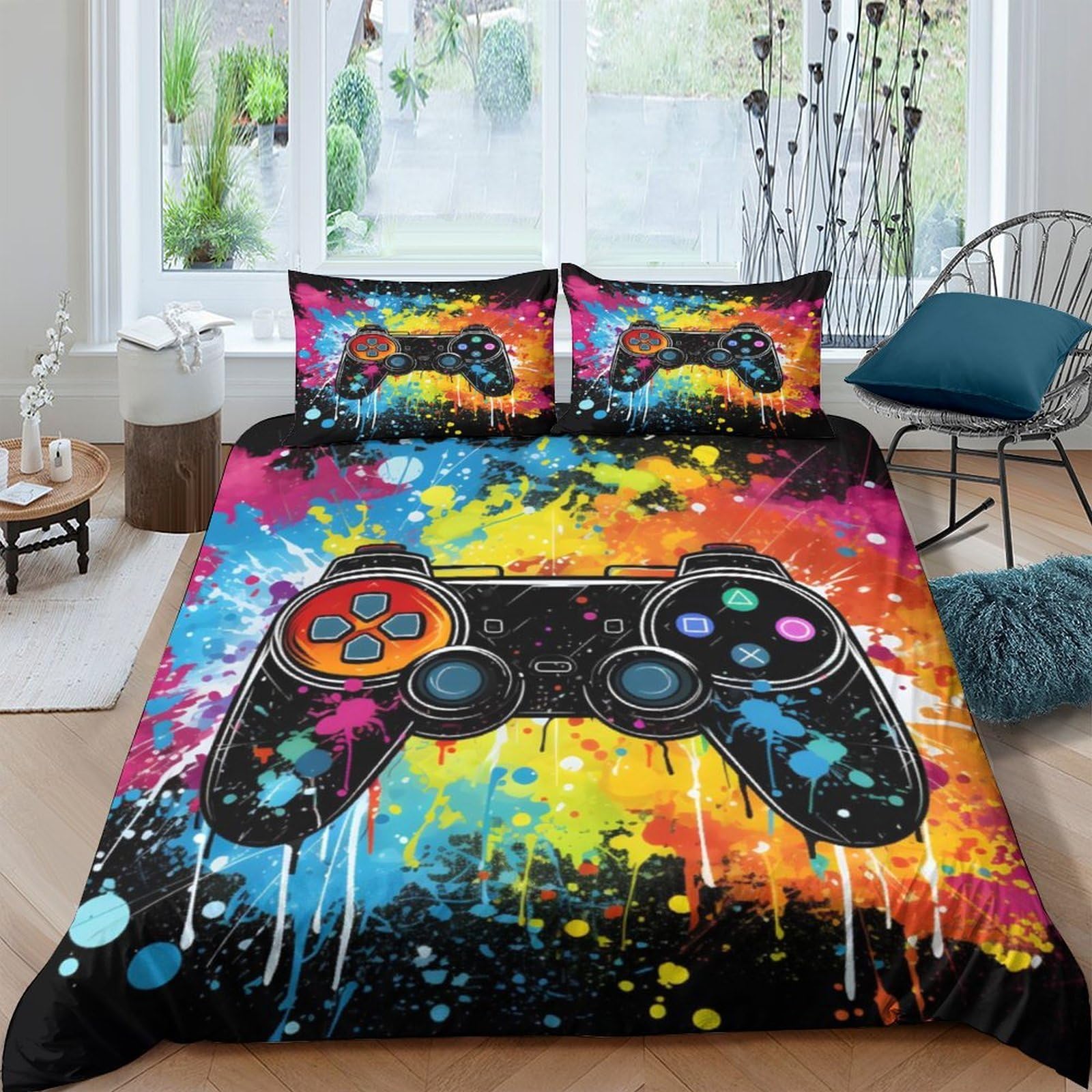 Parure de lit Halloween 3D pour transformer la chambre d'un adolescent en refuge cosy