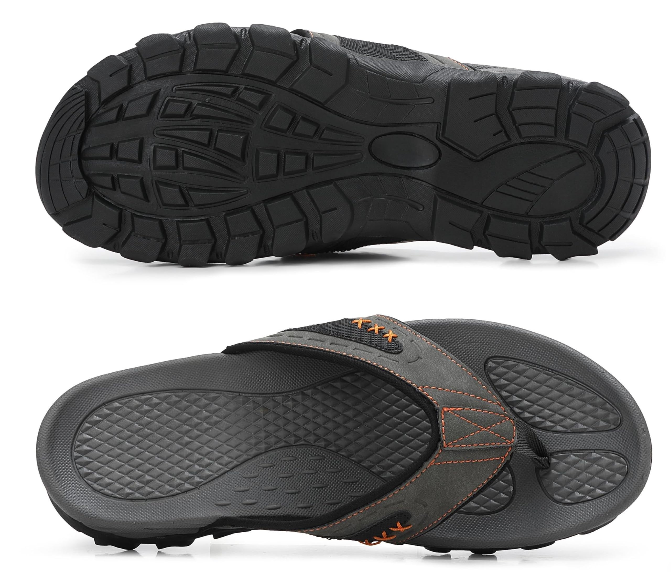 ARRIGO BELLO Infradito Uomo Sportive Sandali Estive Antiscivolo Flip Flops Comode Spiaggia Piscina Ciabatte Supporto Arco Scarpe per All'aperto, Escursioni Taglie 41-46