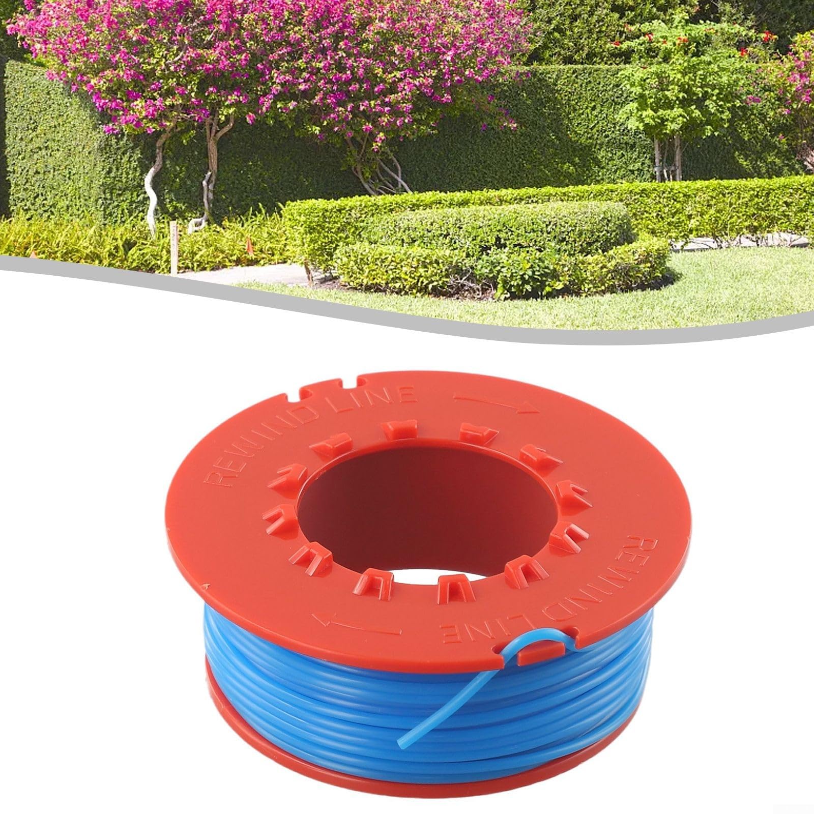 CHIHOLEN Rasentrimmer-Spulen – 4er Set, 1,5 Mm, 10 M, Passend Für Flymo ET21, McCulloch MT21 U.a.